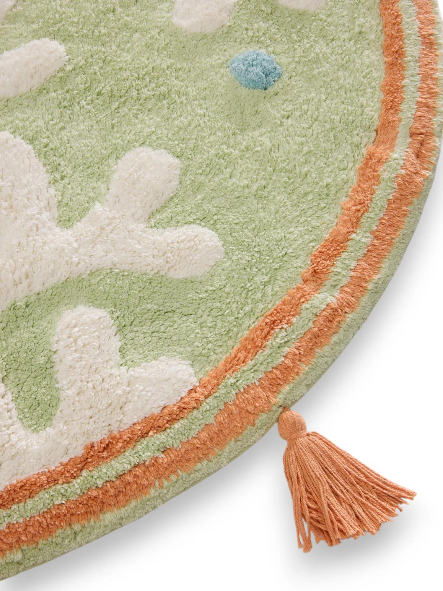 Washable Kids Rug Marine Multicolour/Green