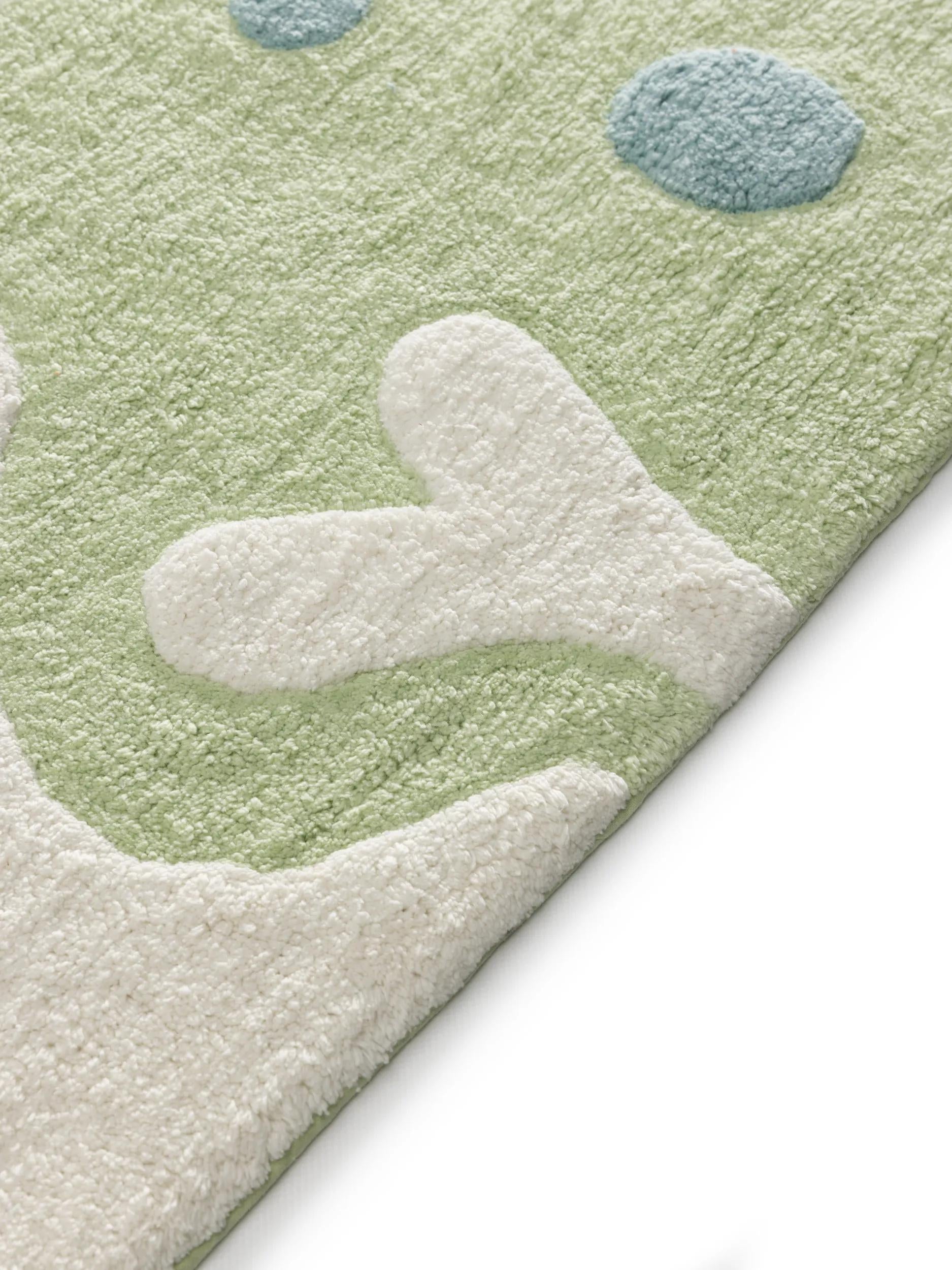 Washable Kid´s Rug Marine Multicolour/Green