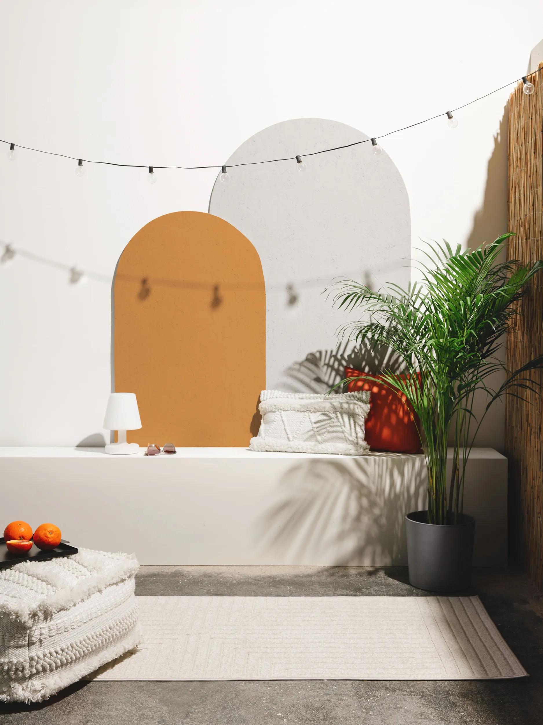 In- & Outdoor Läufer Mars Creme