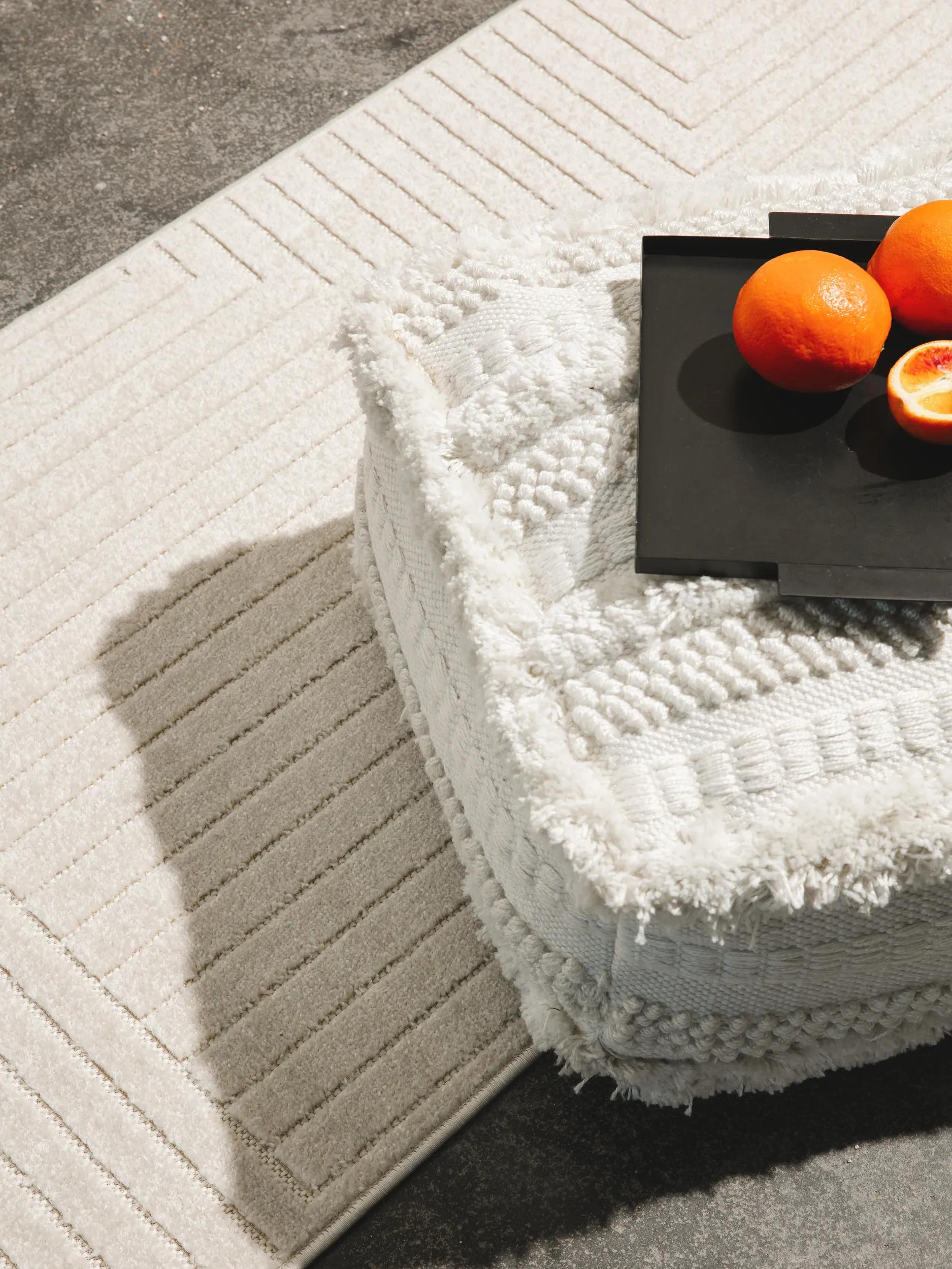 In- & Outdoor Läufer Mars Creme