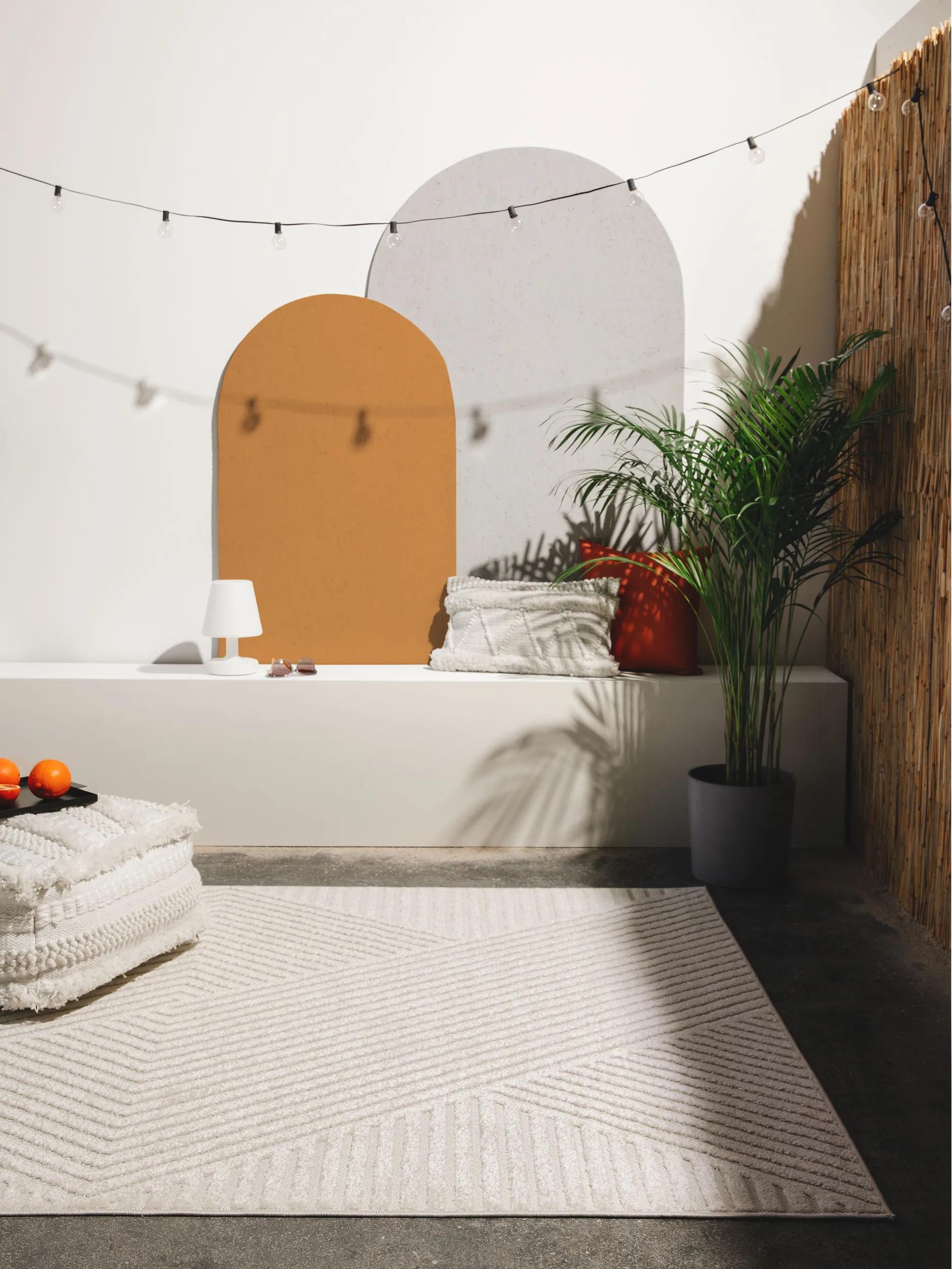 In- & Outdoor Rug Mars Cream