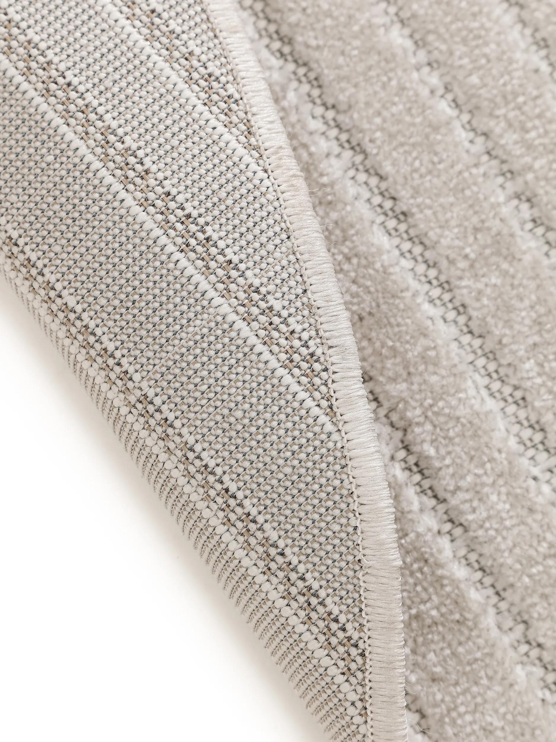 In- & Outdoor Rundteppich Mars Creme