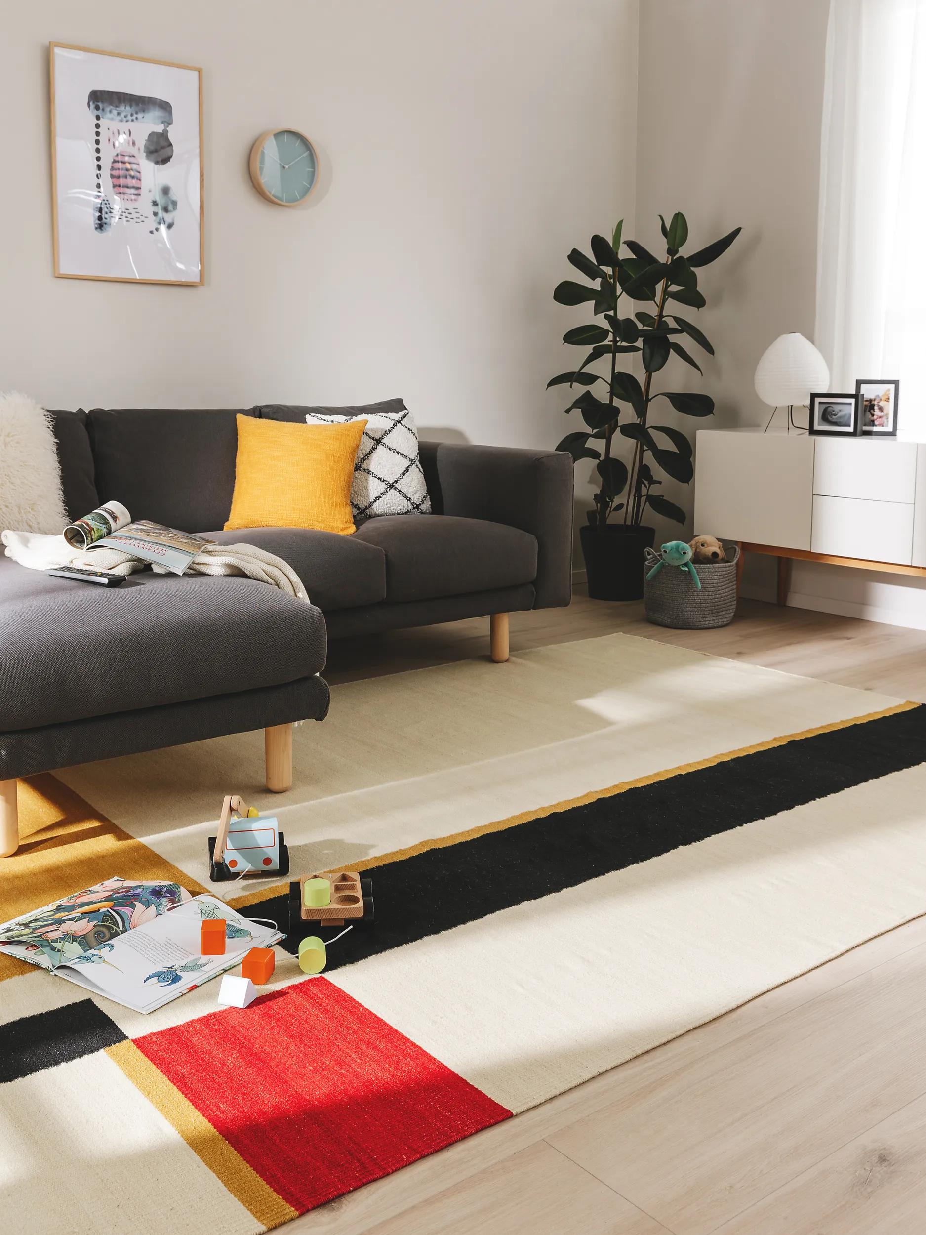 Flat Weave Rug Marya Multicolour