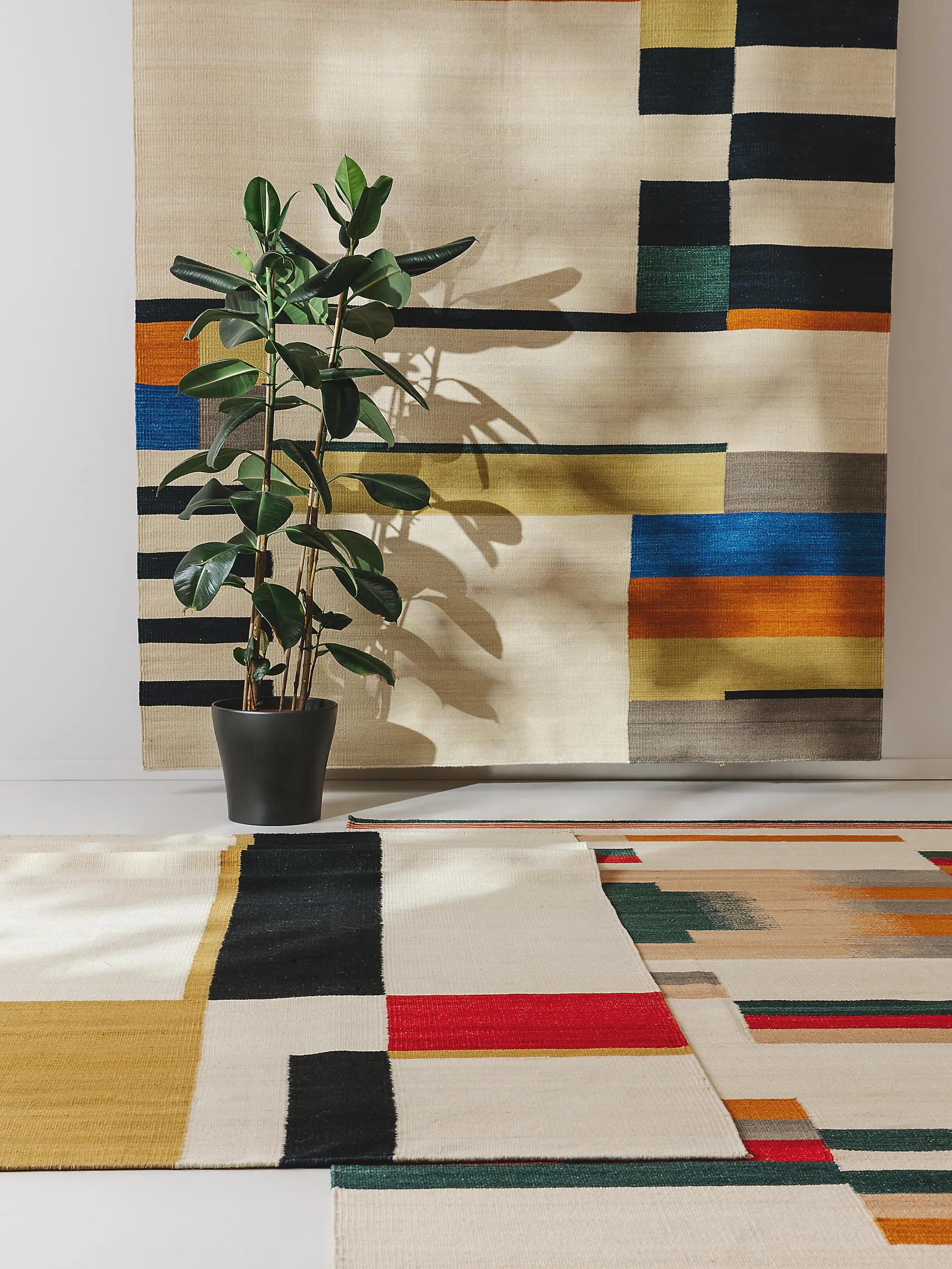 Flat Weave Rug Marya Multicolour