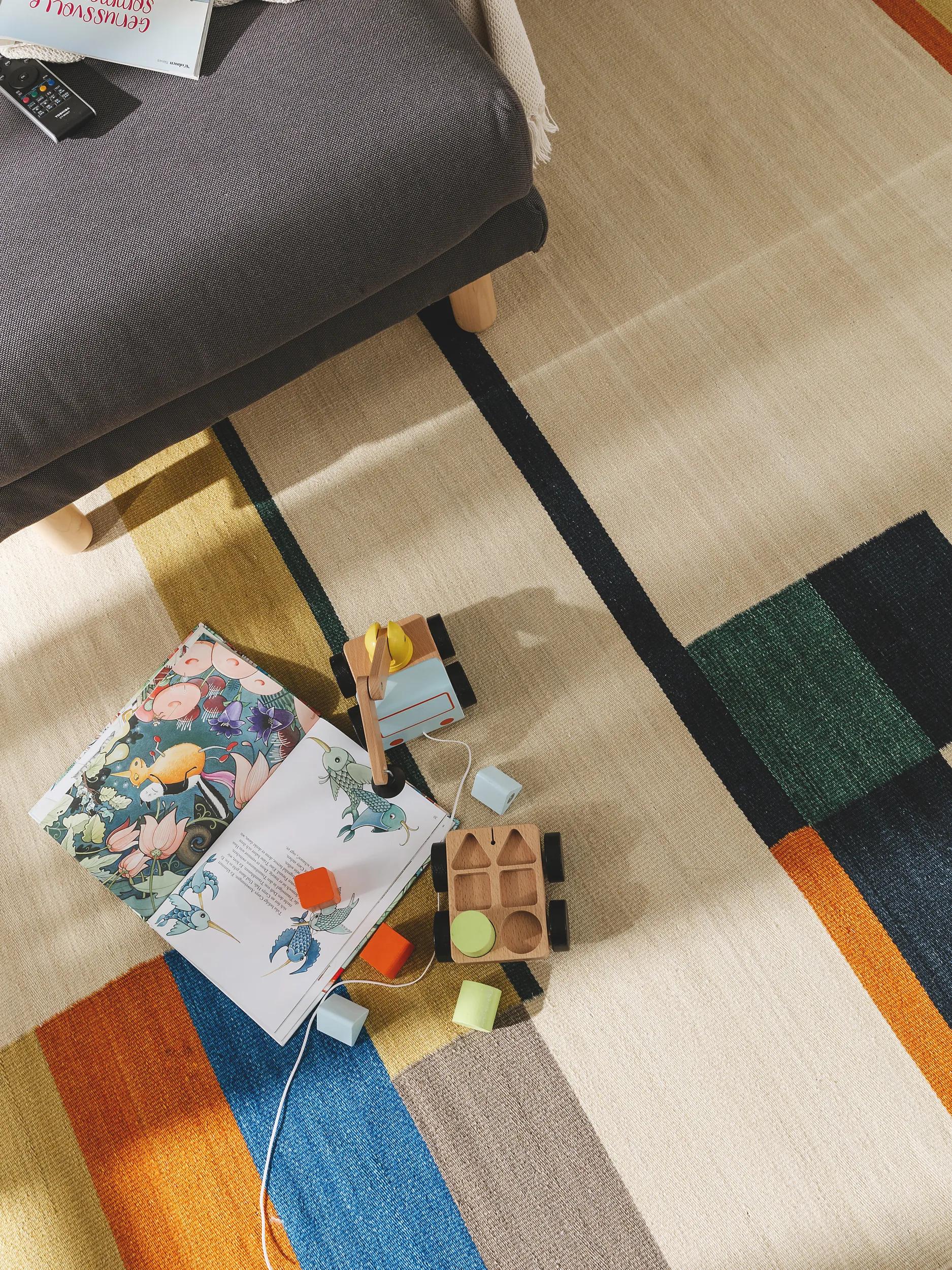 Flat Weave Rug Marya Multicolour