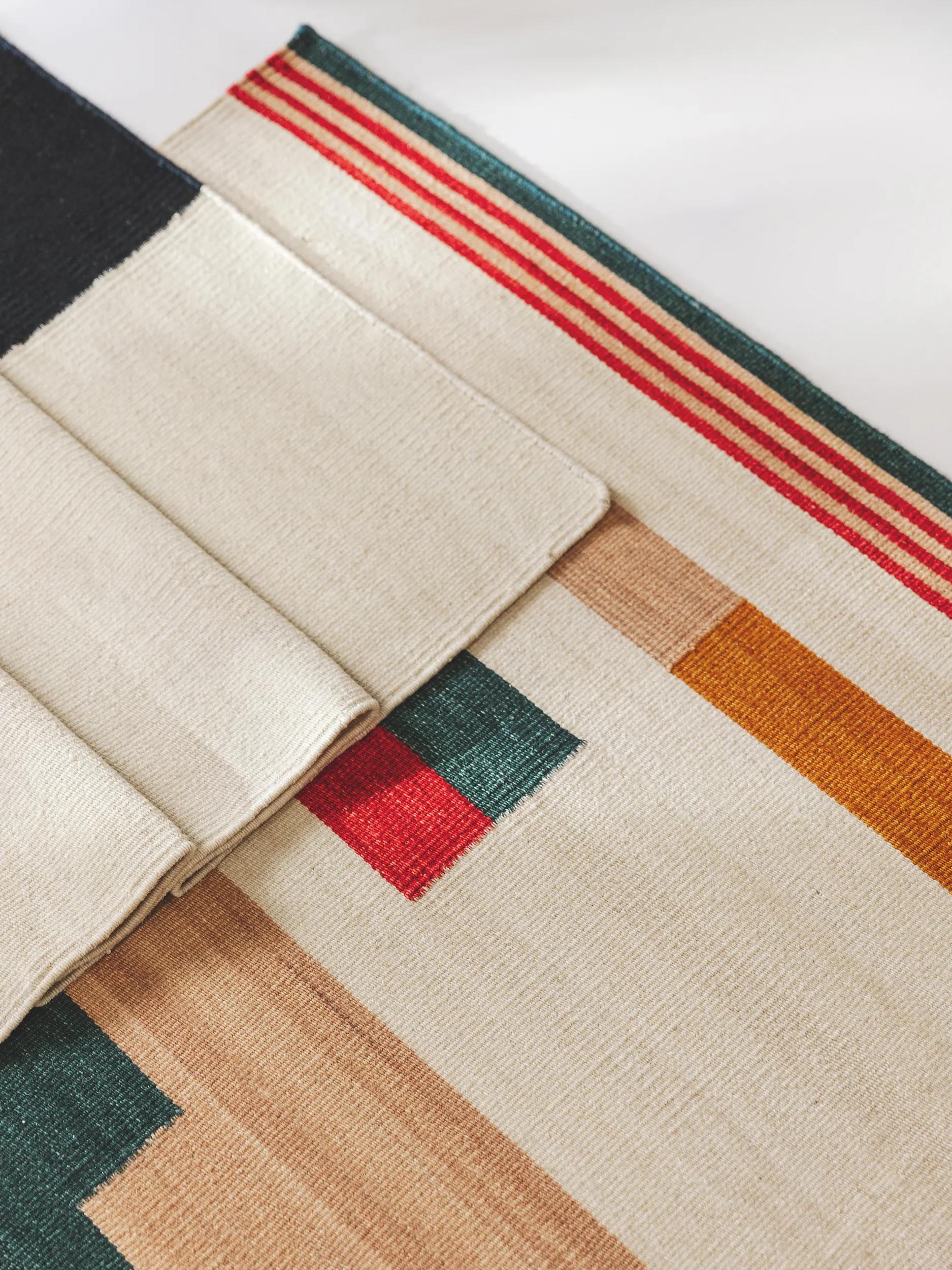 Flat Weave Rug Marya Multicolour