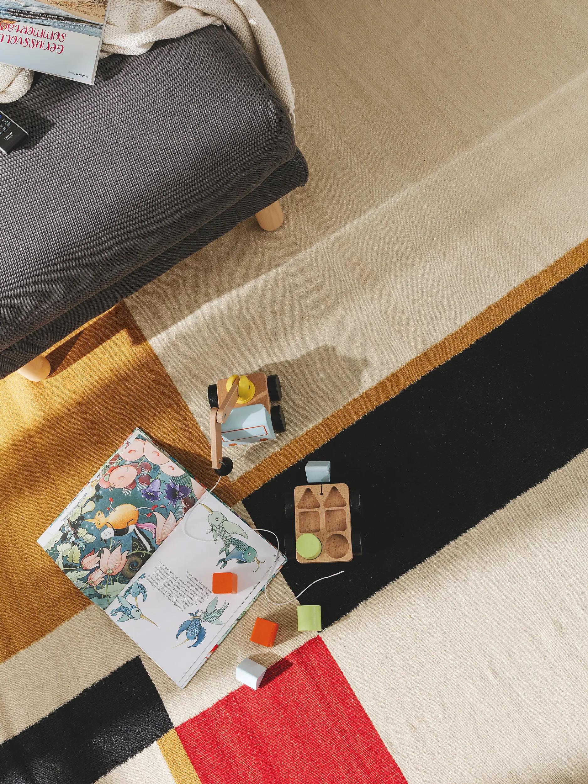 Flat Weave Rug Marya Multicolour