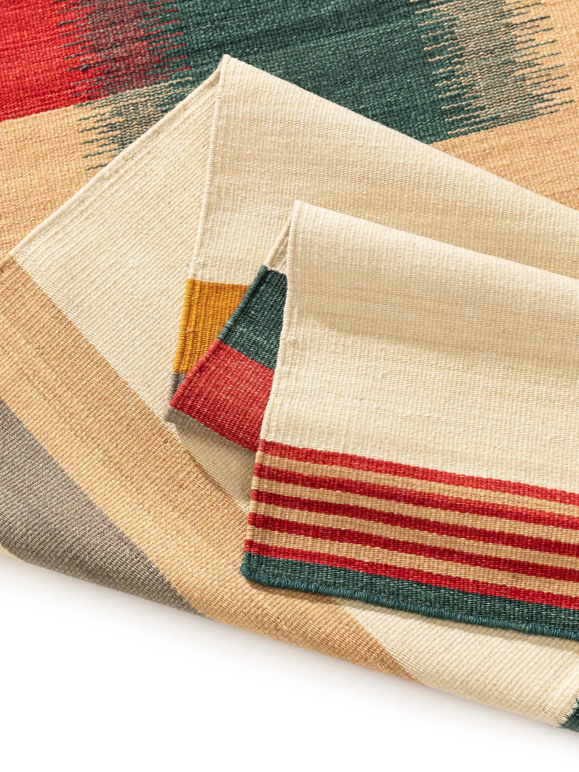 Flat Weave Rug Marya Multicolour