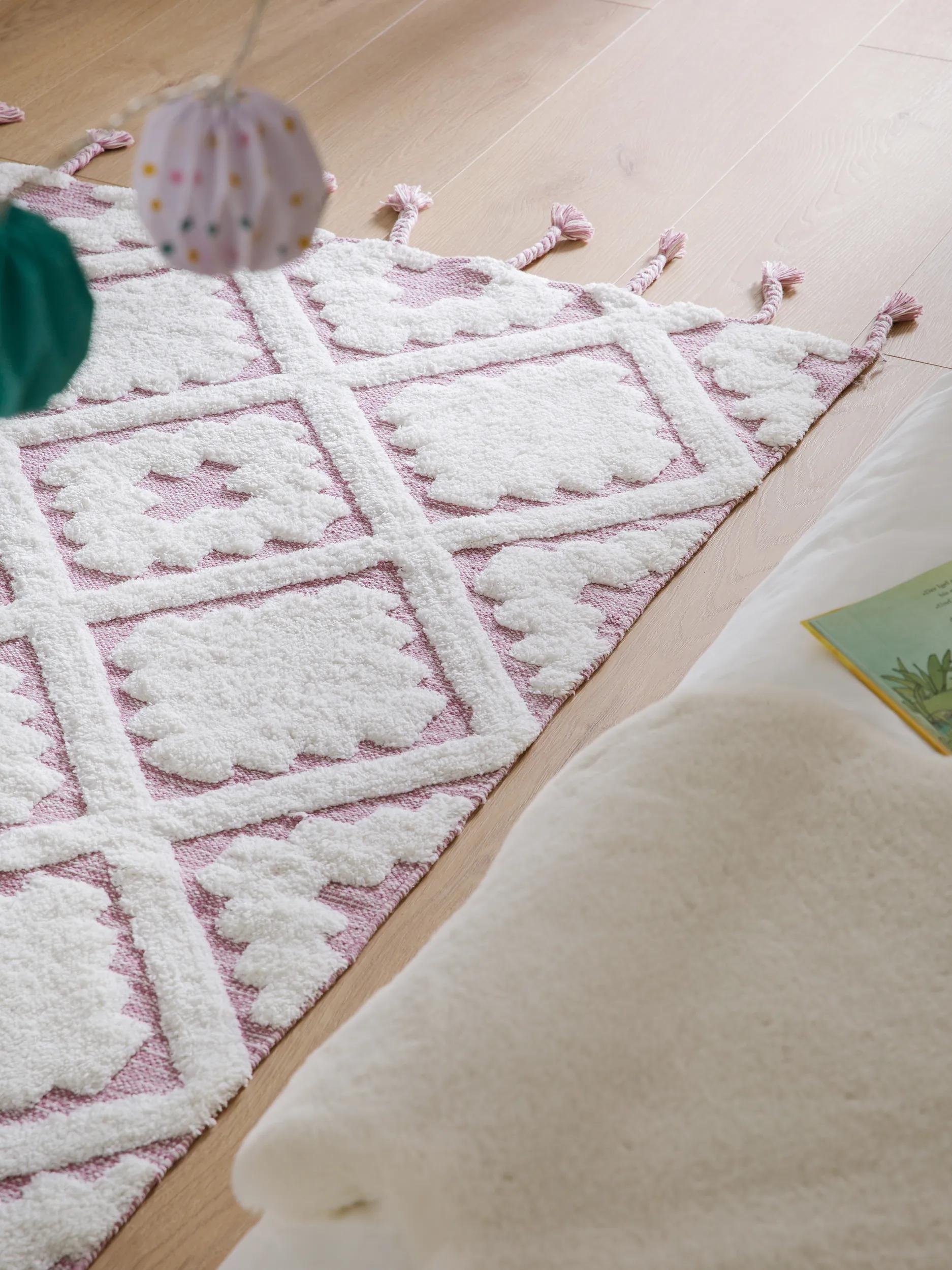 Washable Kids Rug Matheo Purple