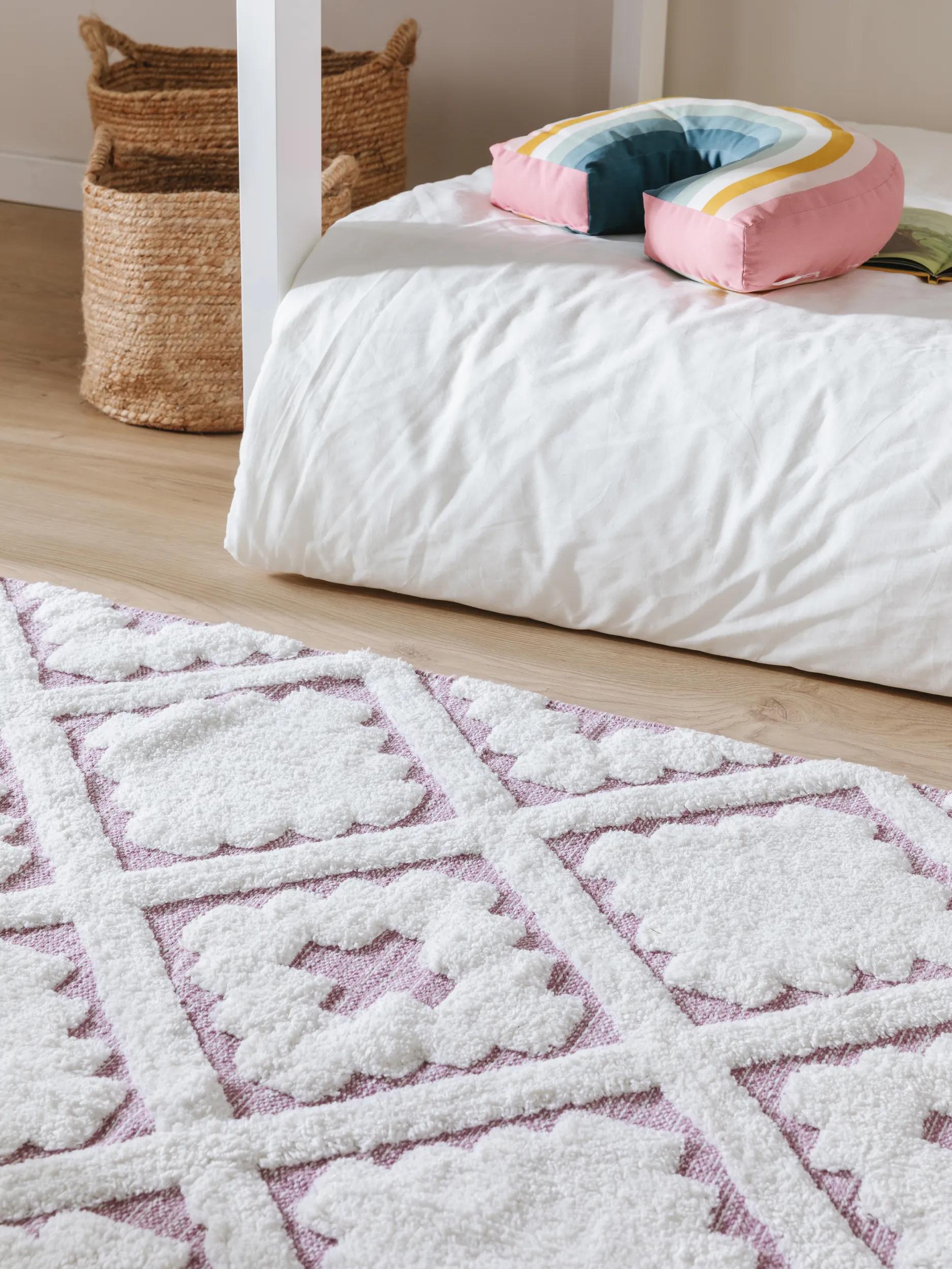 Washable Kids Rug Matheo Purple