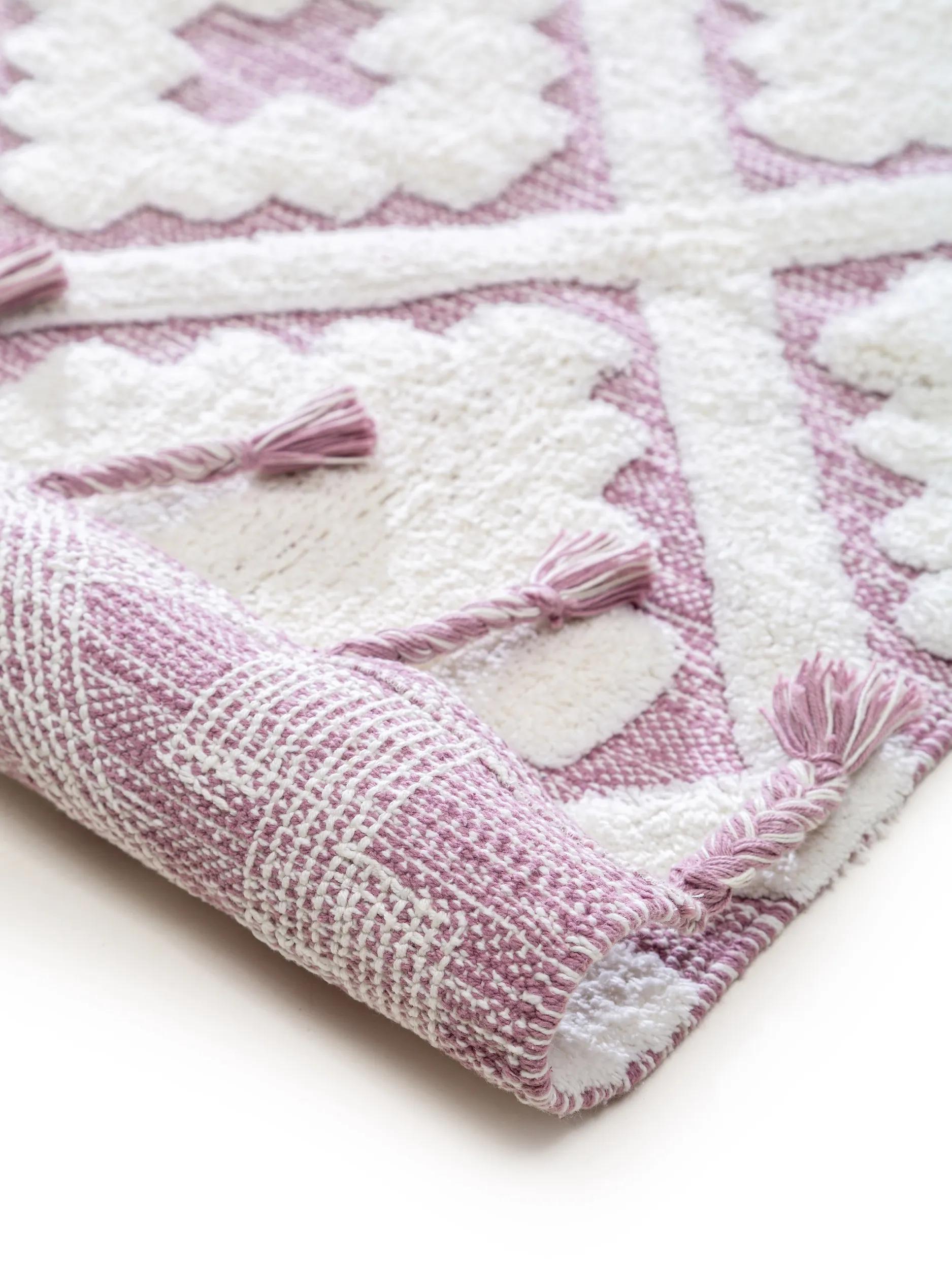 Washable Kids Rug Matheo Purple