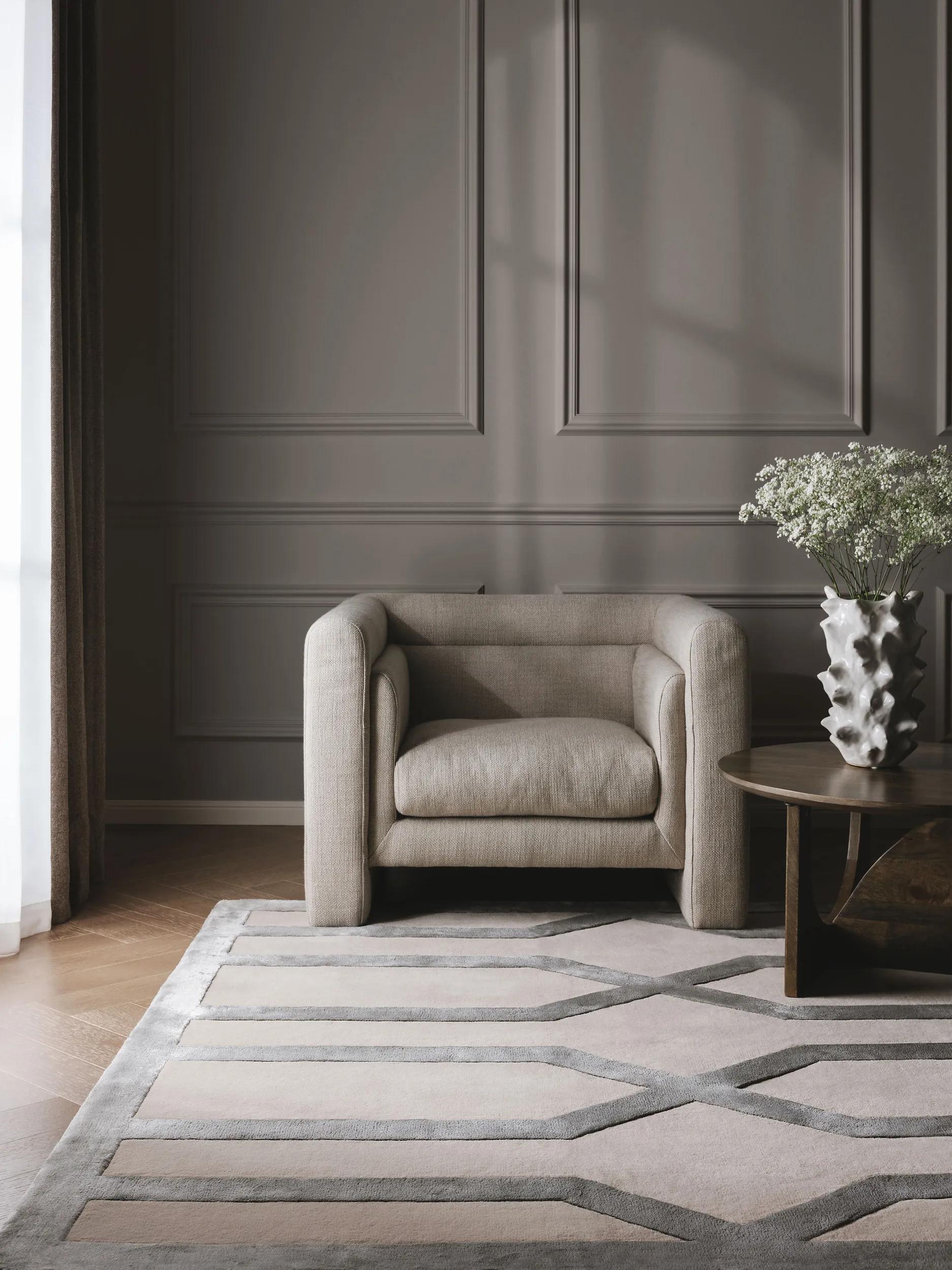 Rug Maxim Cream/Grey