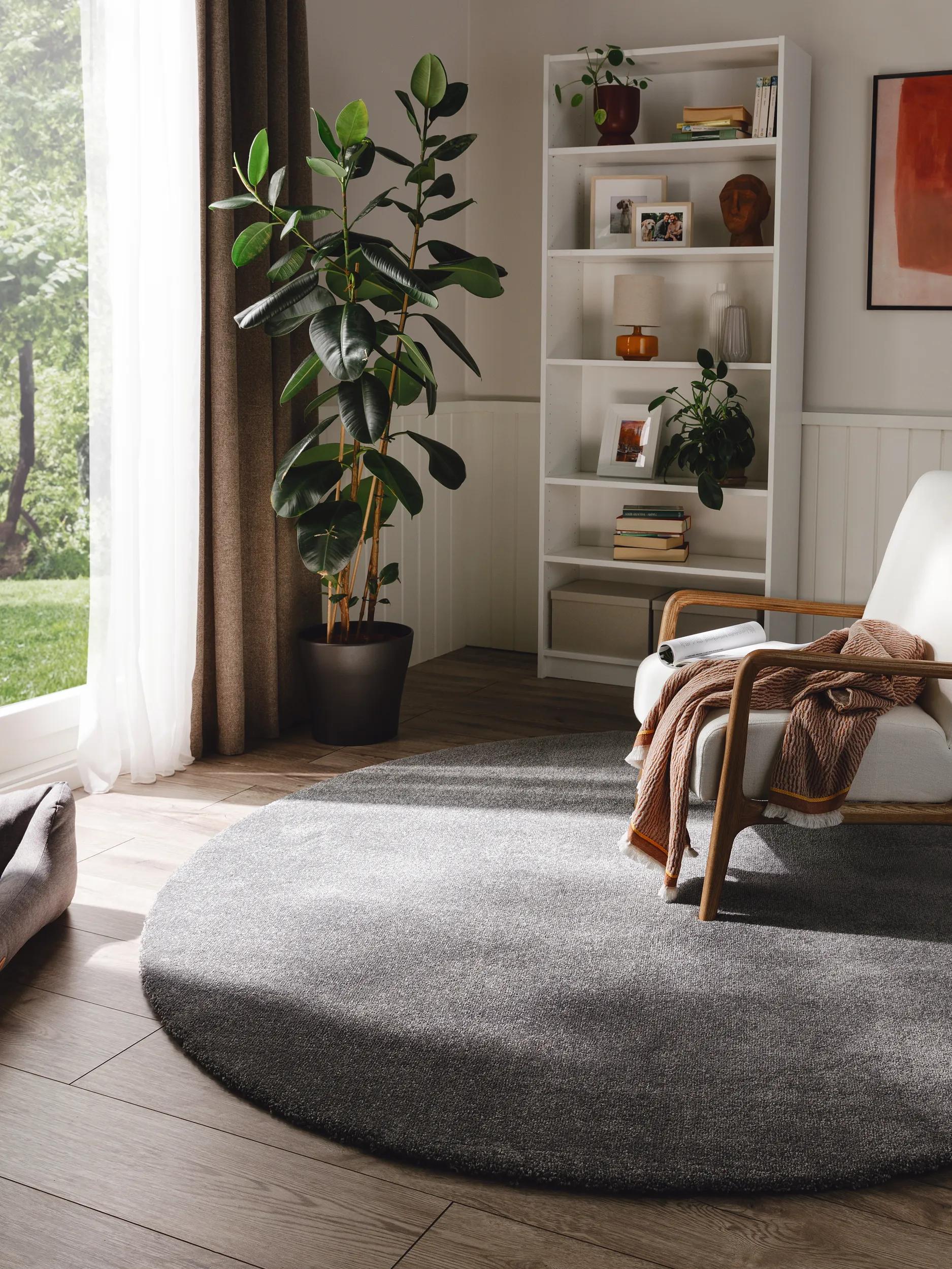 Washable Rug Melvin Grey