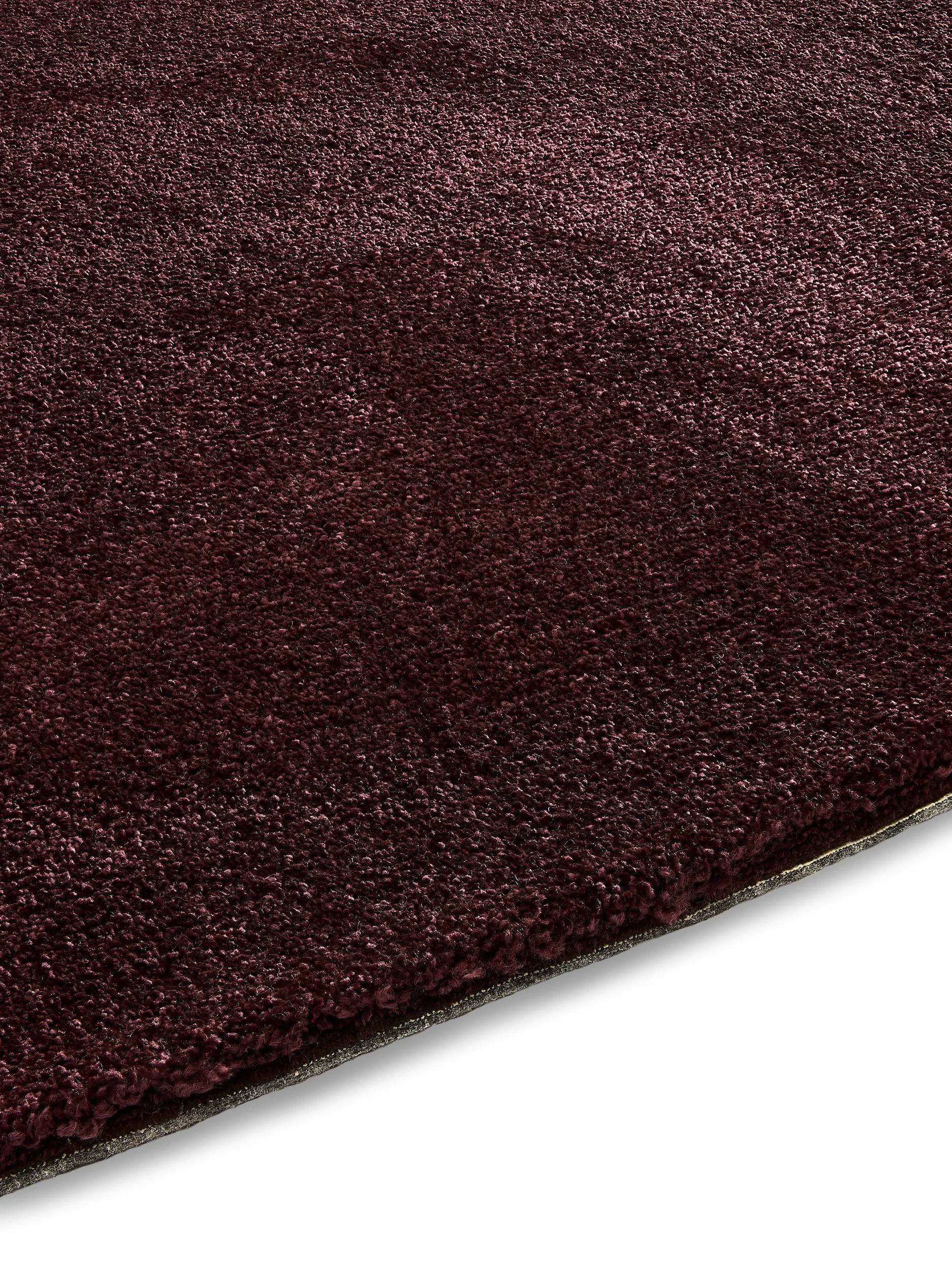 Washable Shaggy Rug Melvin Bordeaux