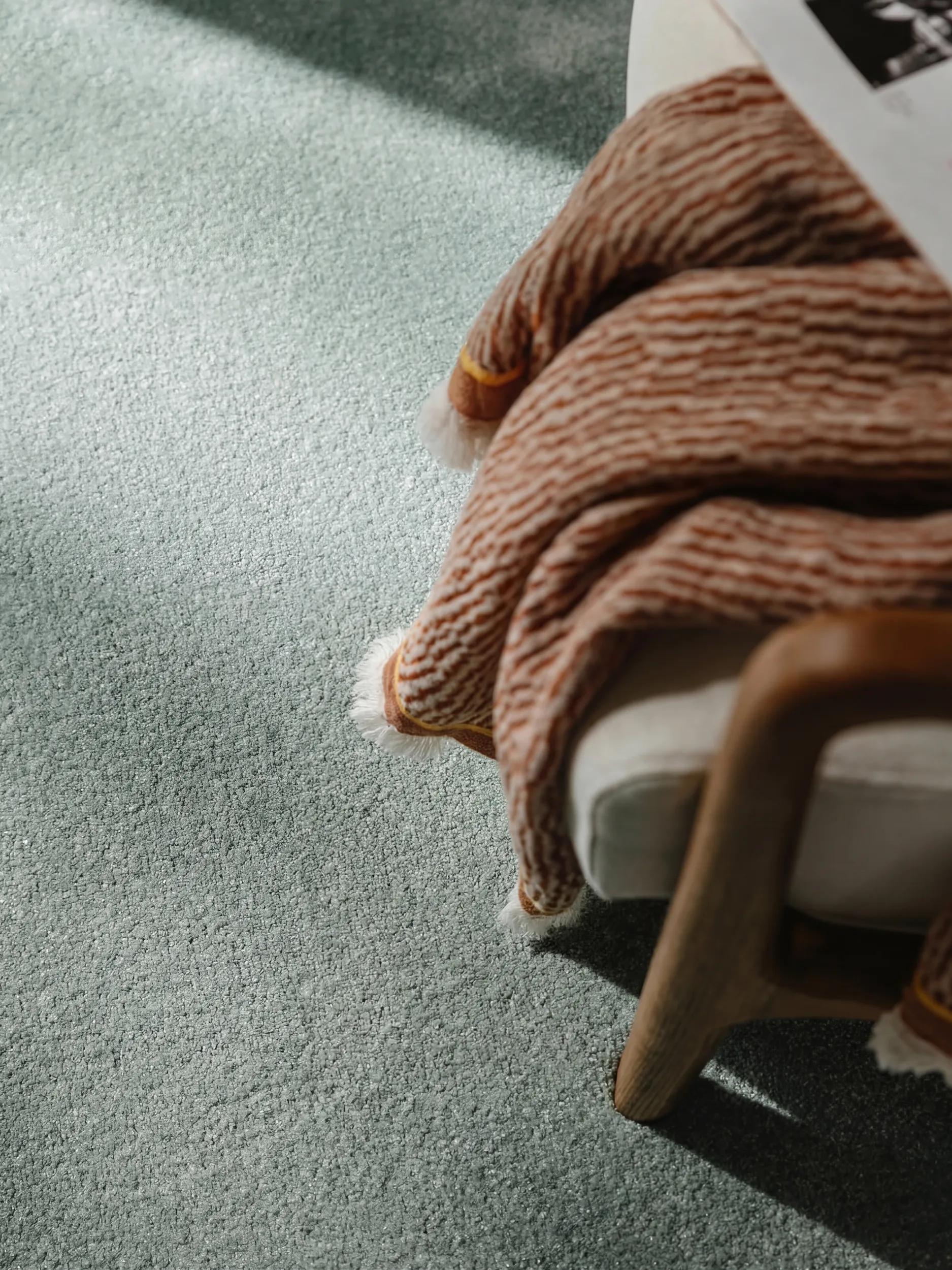 Washable Shaggy Rug Melvin Mint