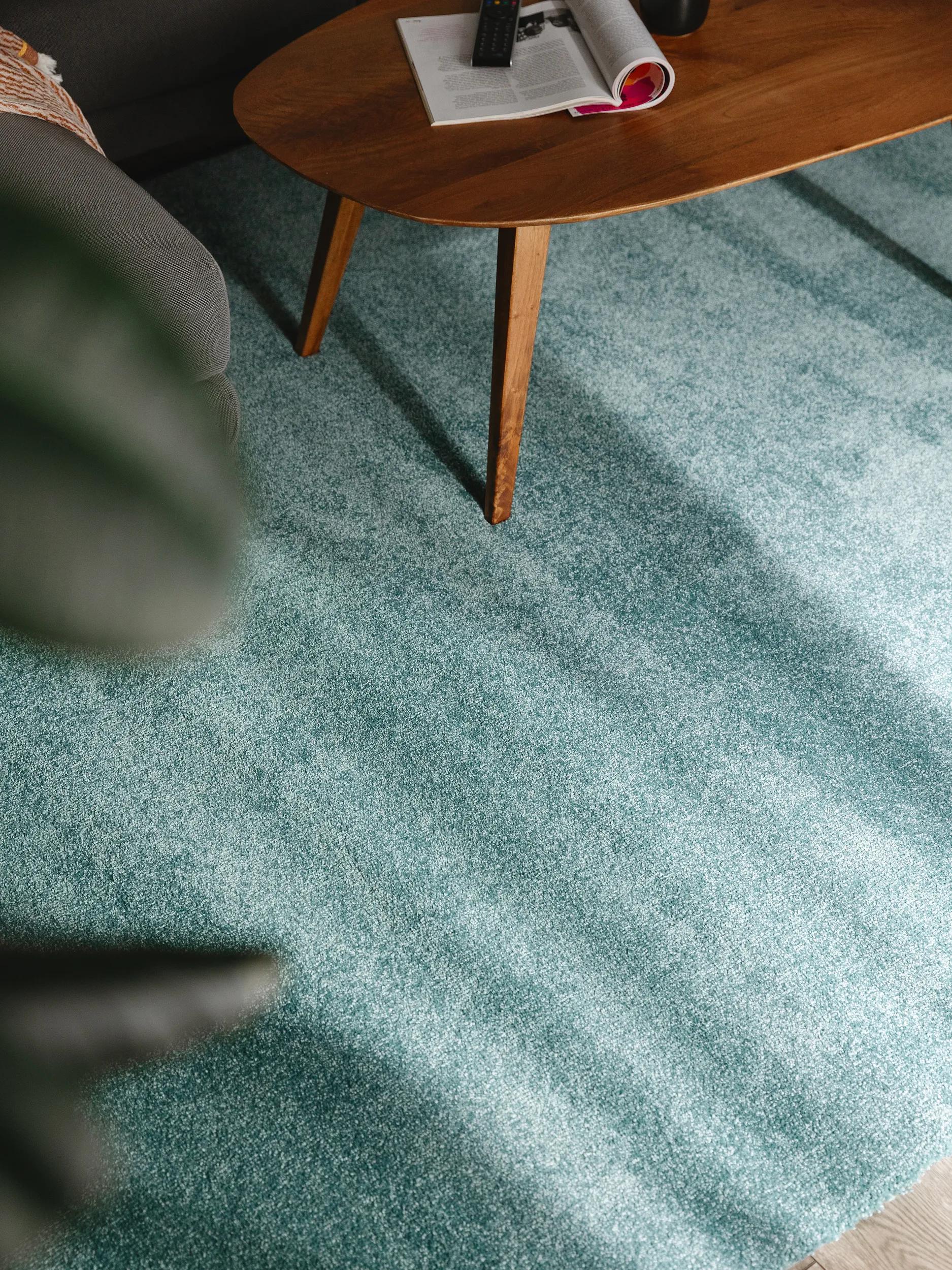 Washable Rug Melvin Turquoise