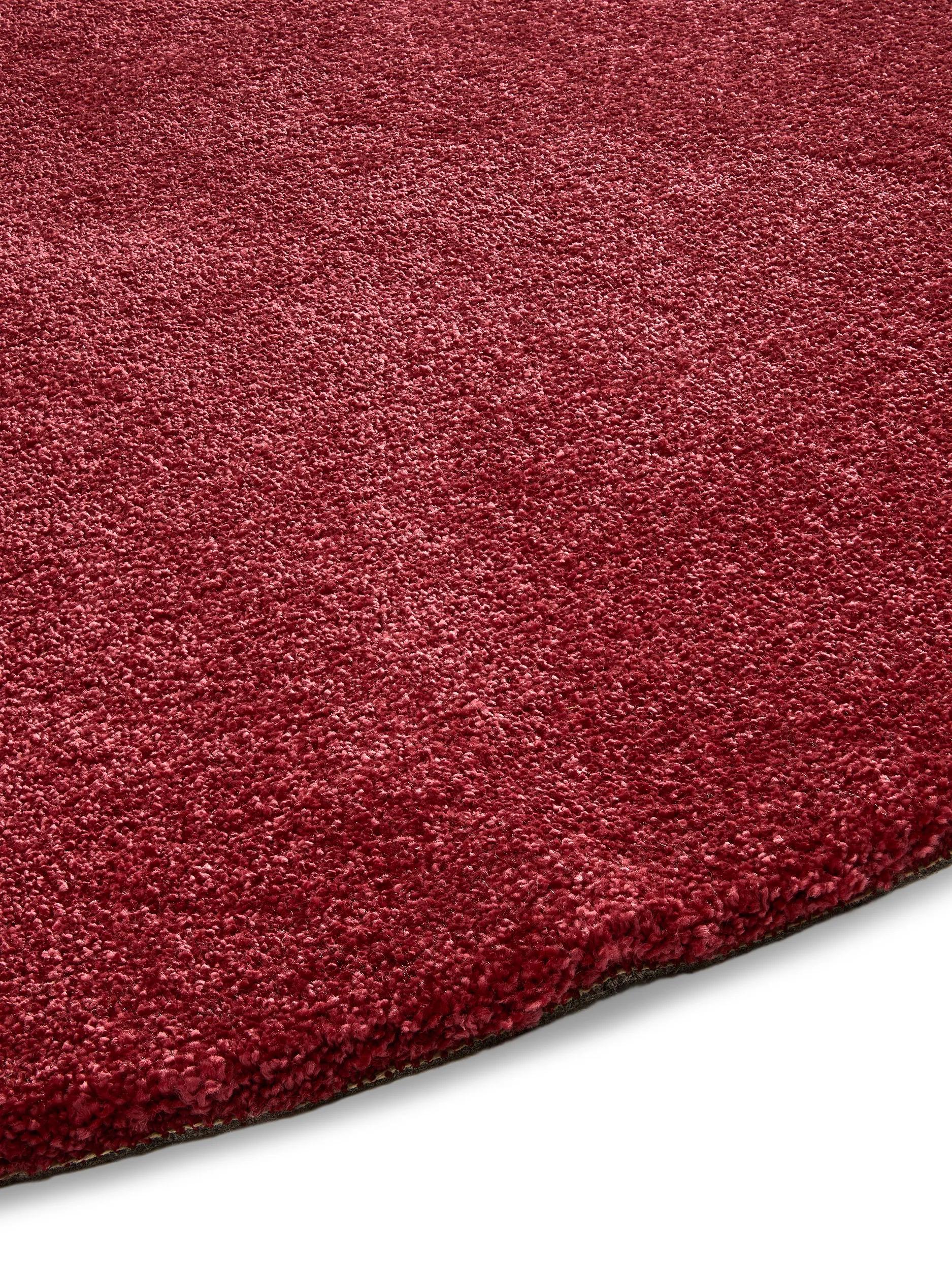 Washable Shaggy Rug Melvin Red