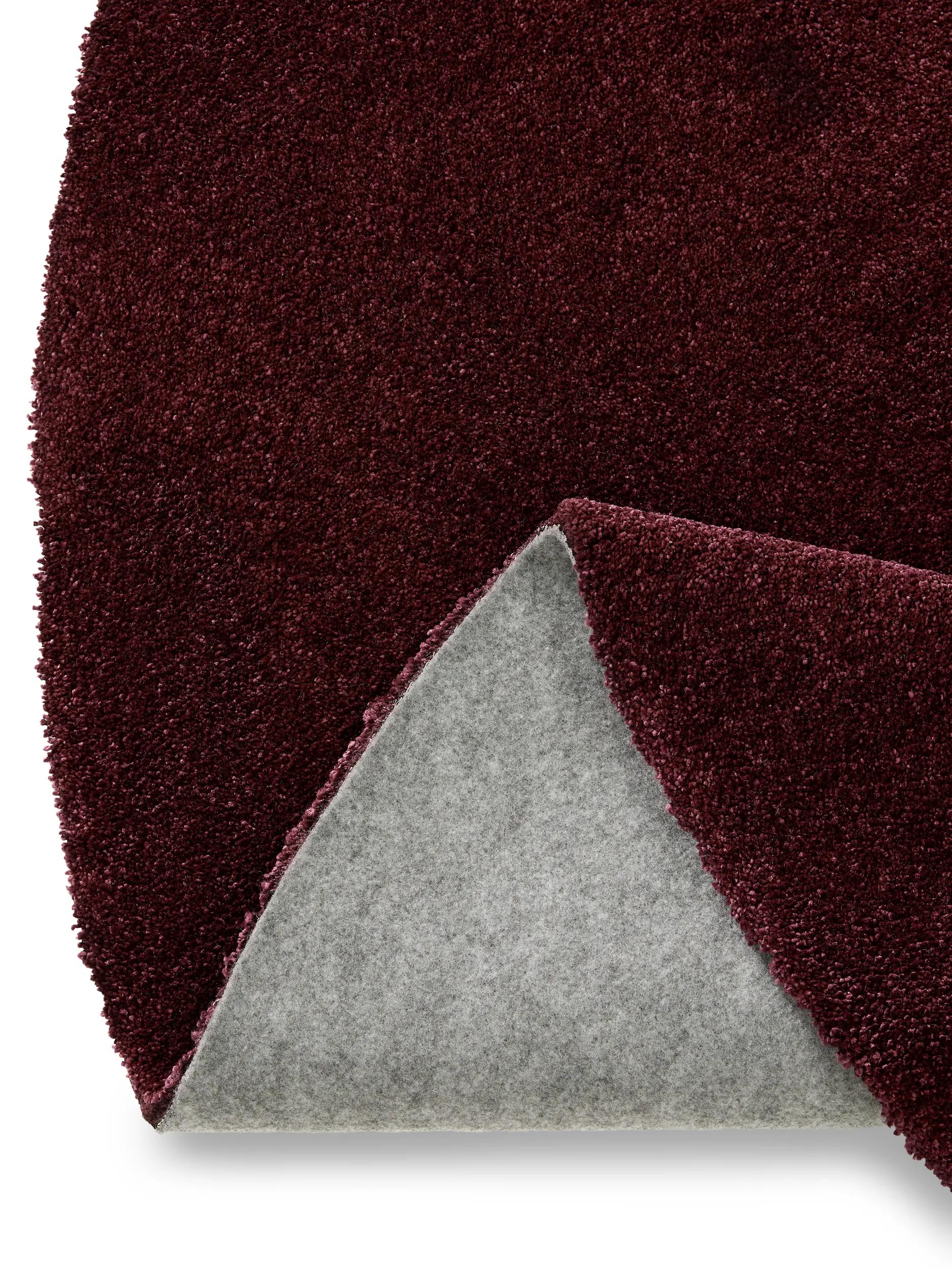 Washable Shaggy Rug Melvin Bordeaux