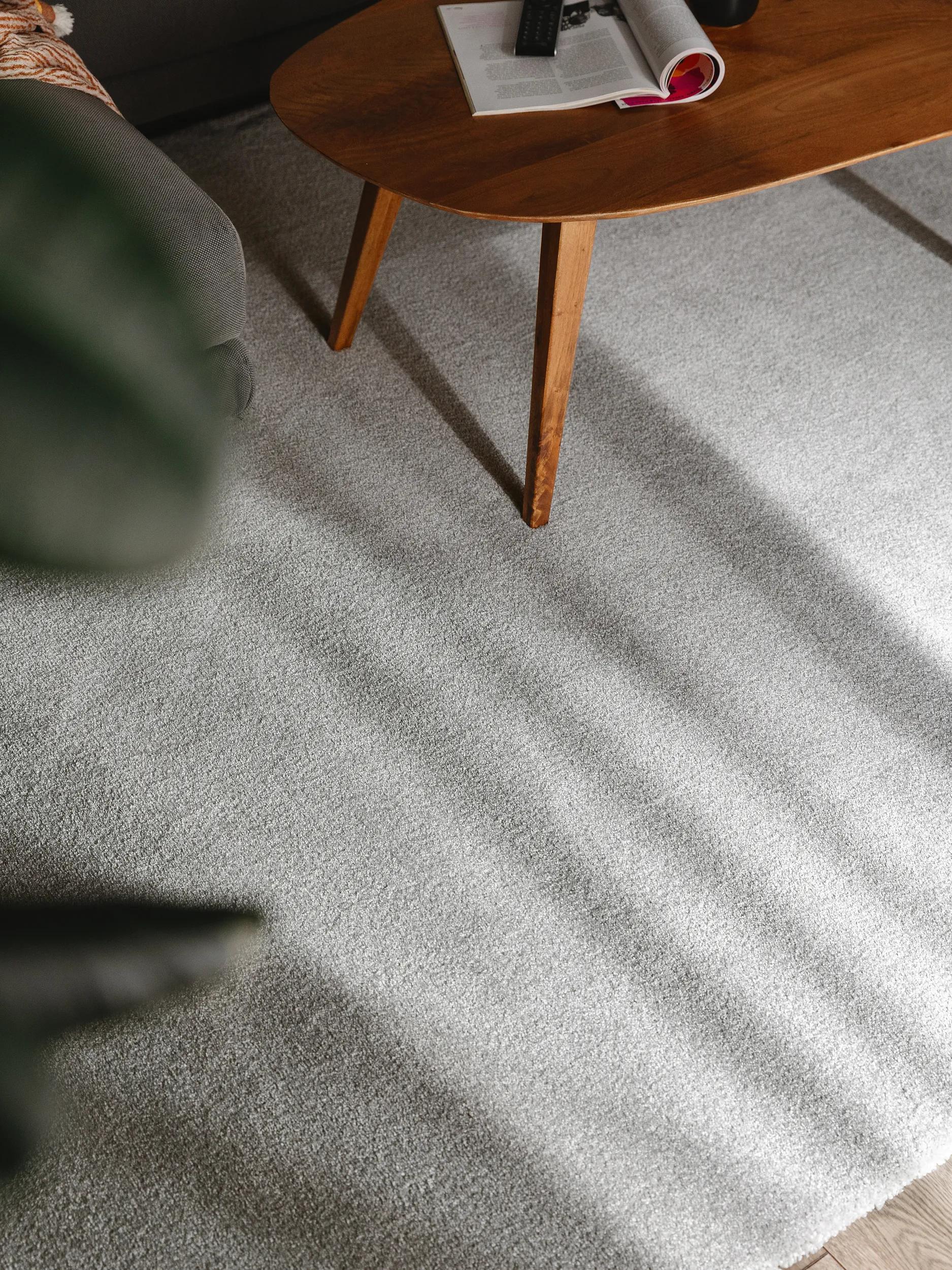 Washable Rug Melvin Light Grey