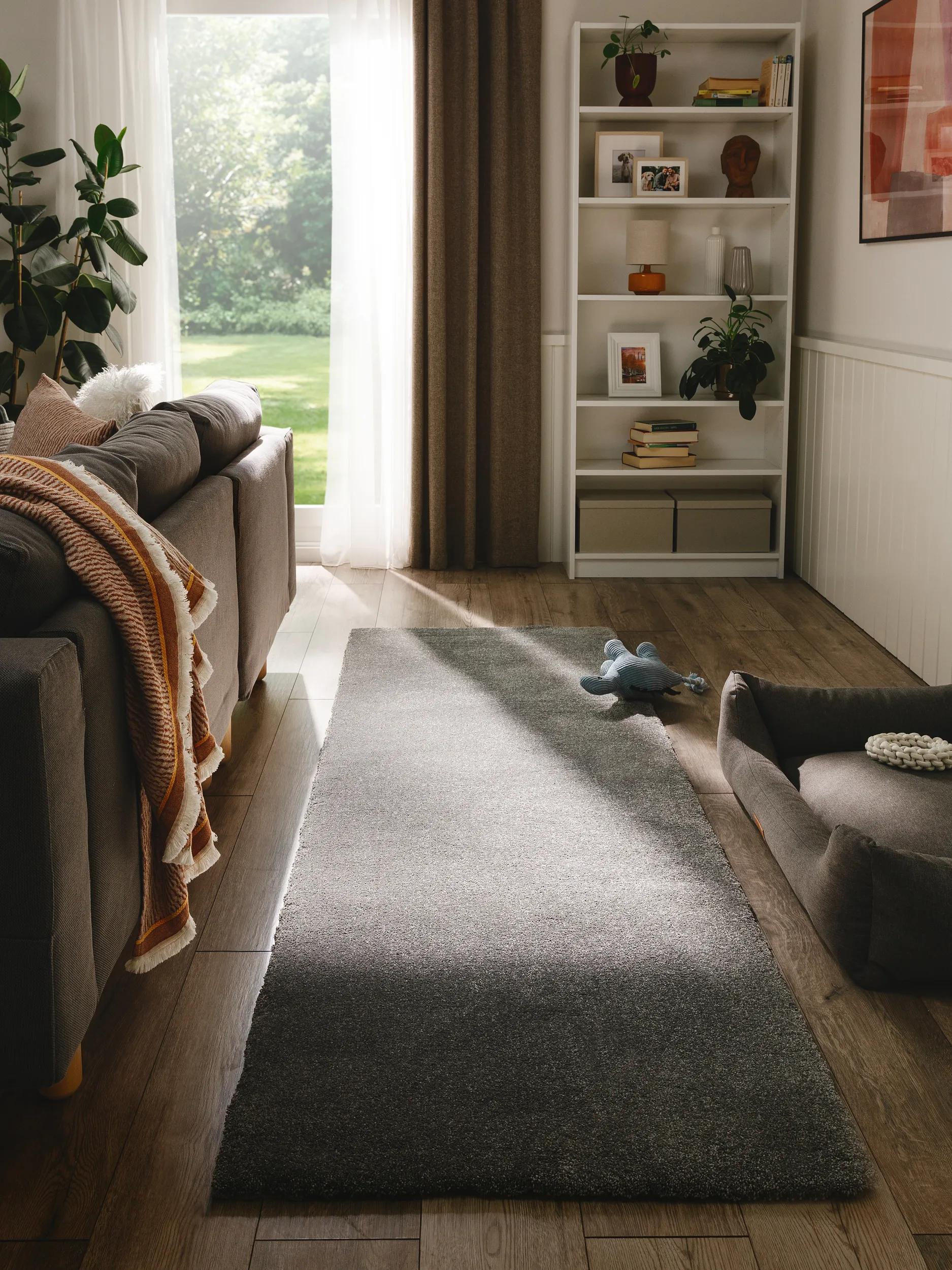 Washable Rug Melvin Grey