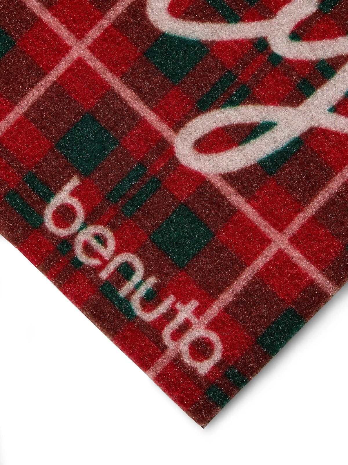 Christmas Doormat Merry Red
