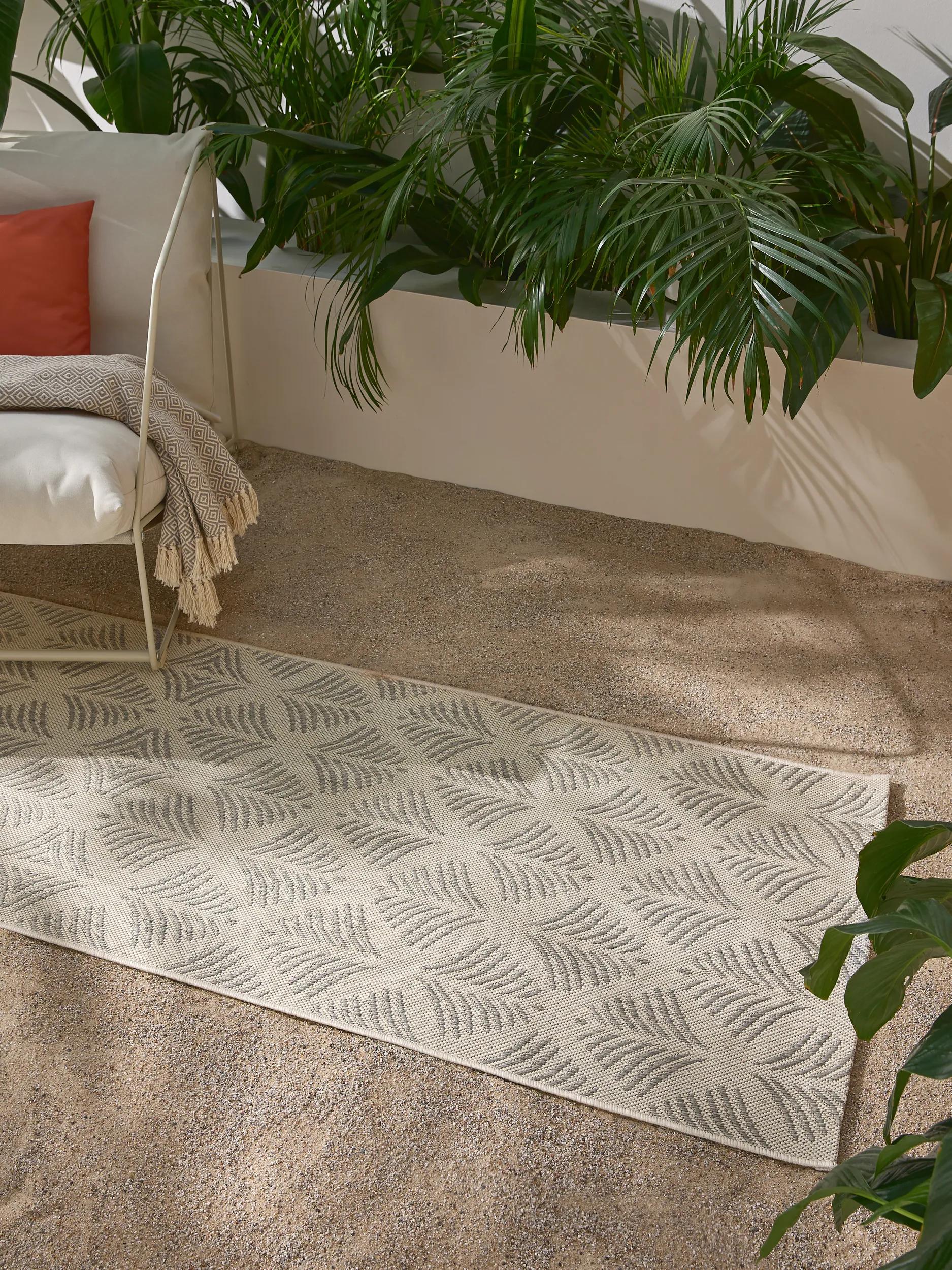 In- & Outdoor Runner Metro Grey