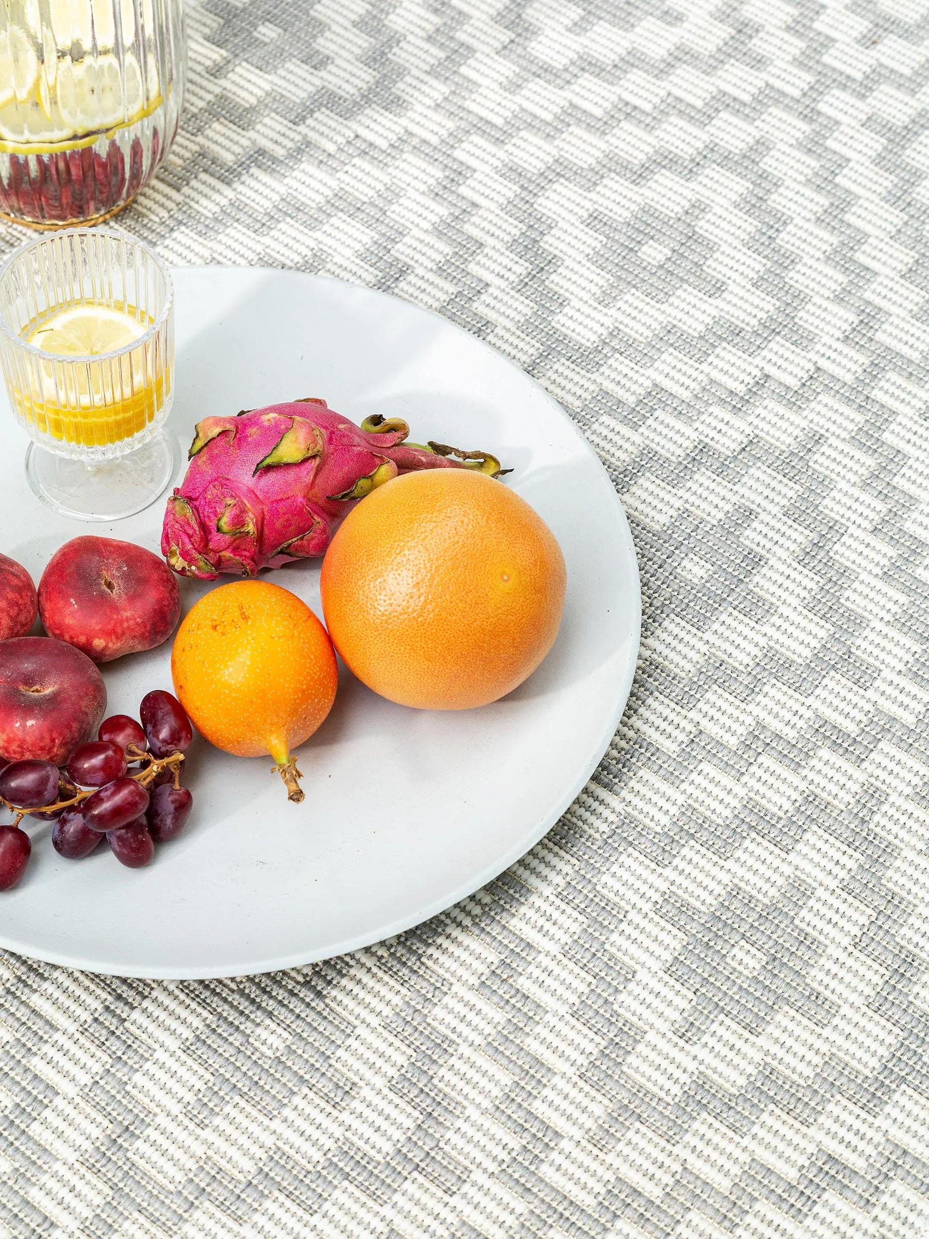 In- & Outdoor Rug Metro Grey