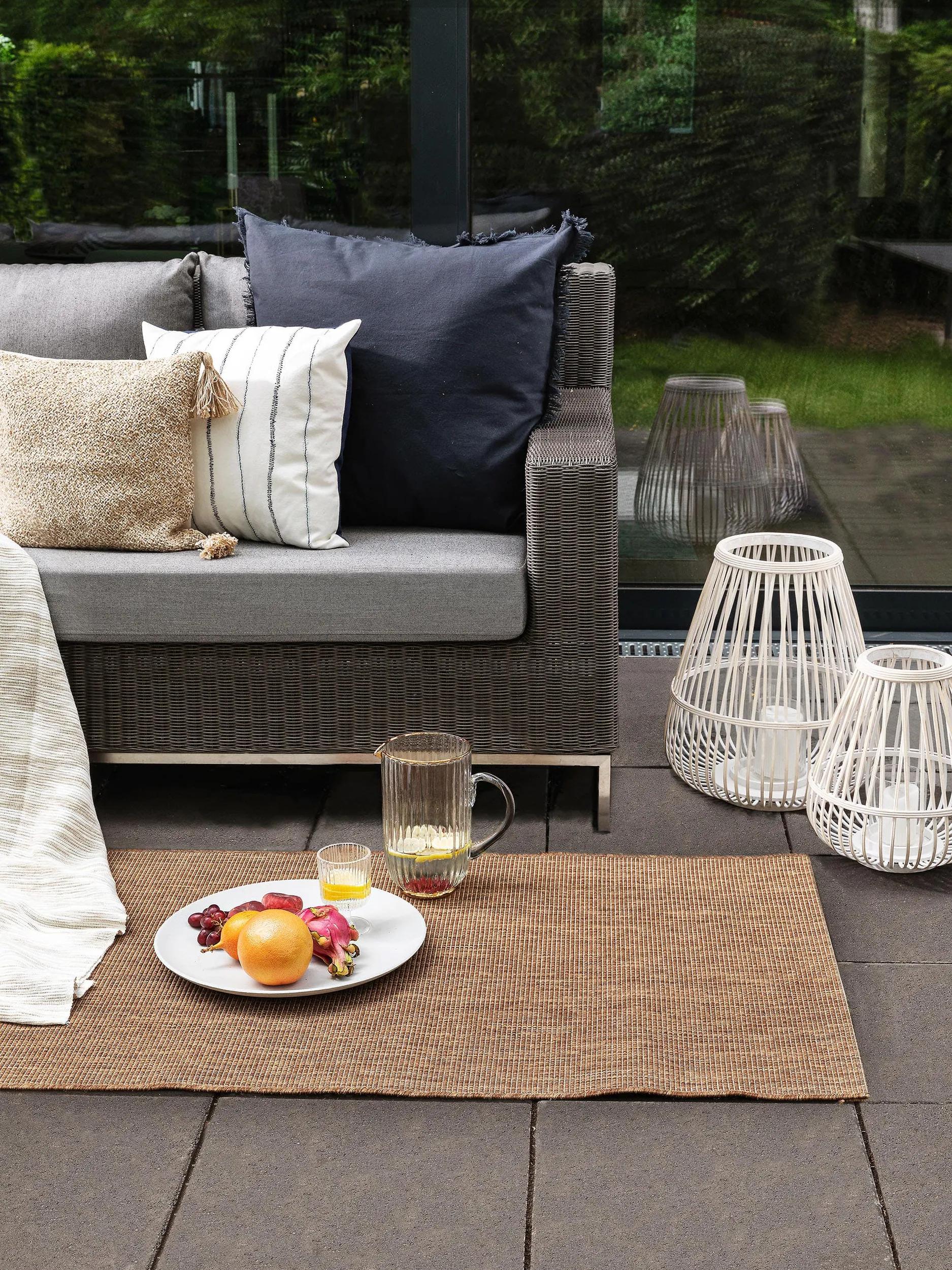 In- & Outdoor Runner Metro Brown