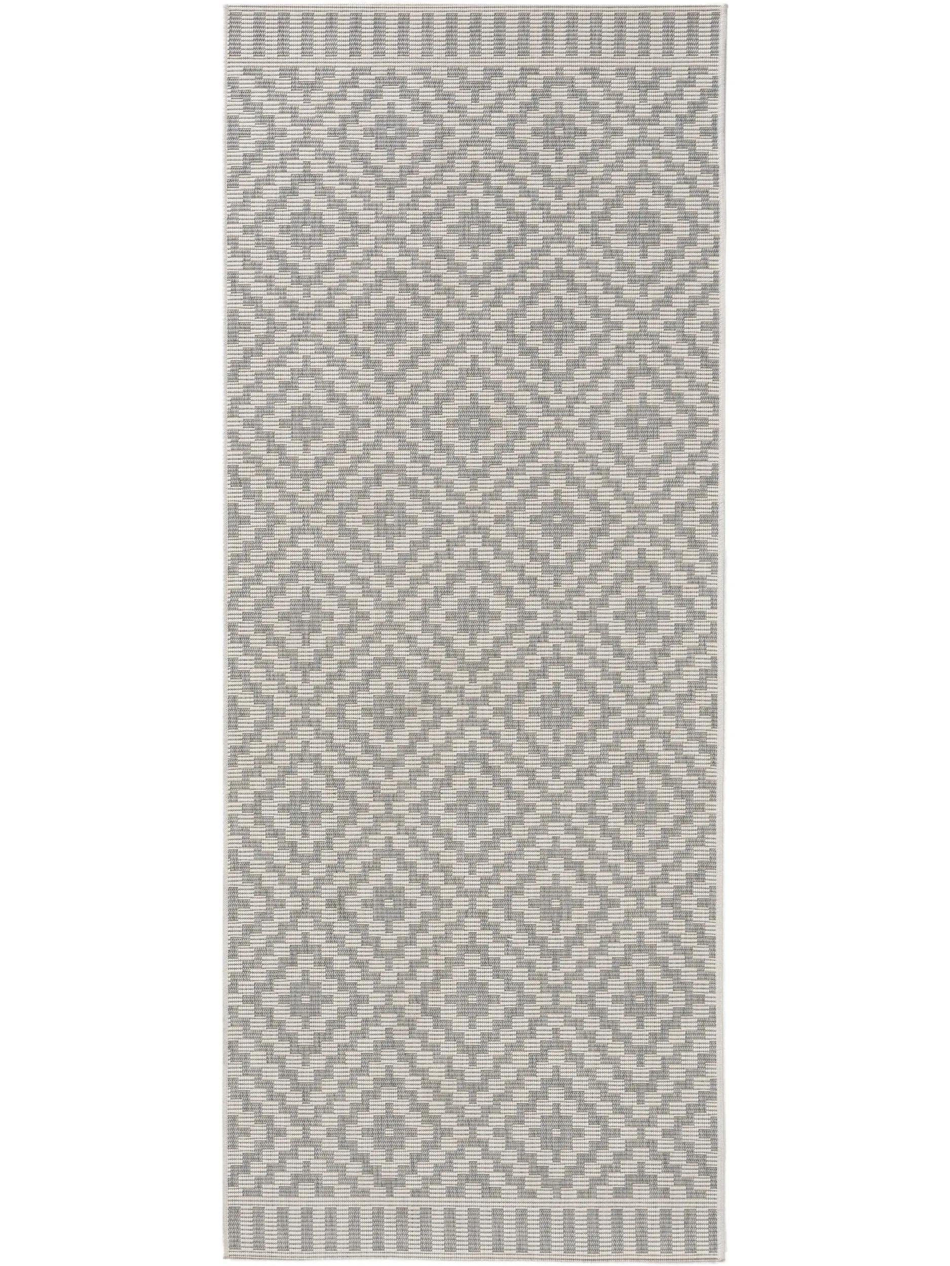 Alfombra de interior y exterior Metro Gris