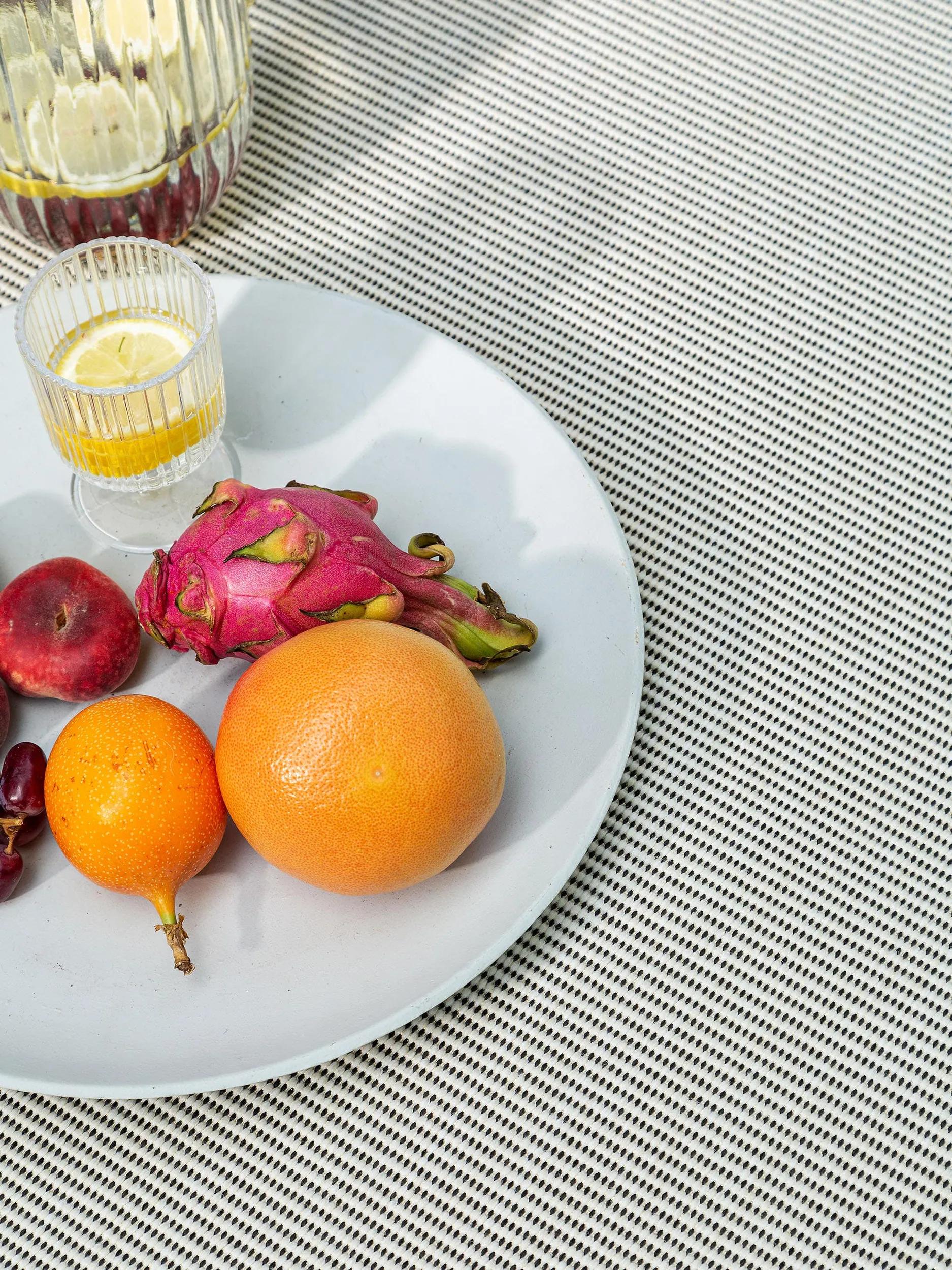 In- & Outdoor Runner Metro White