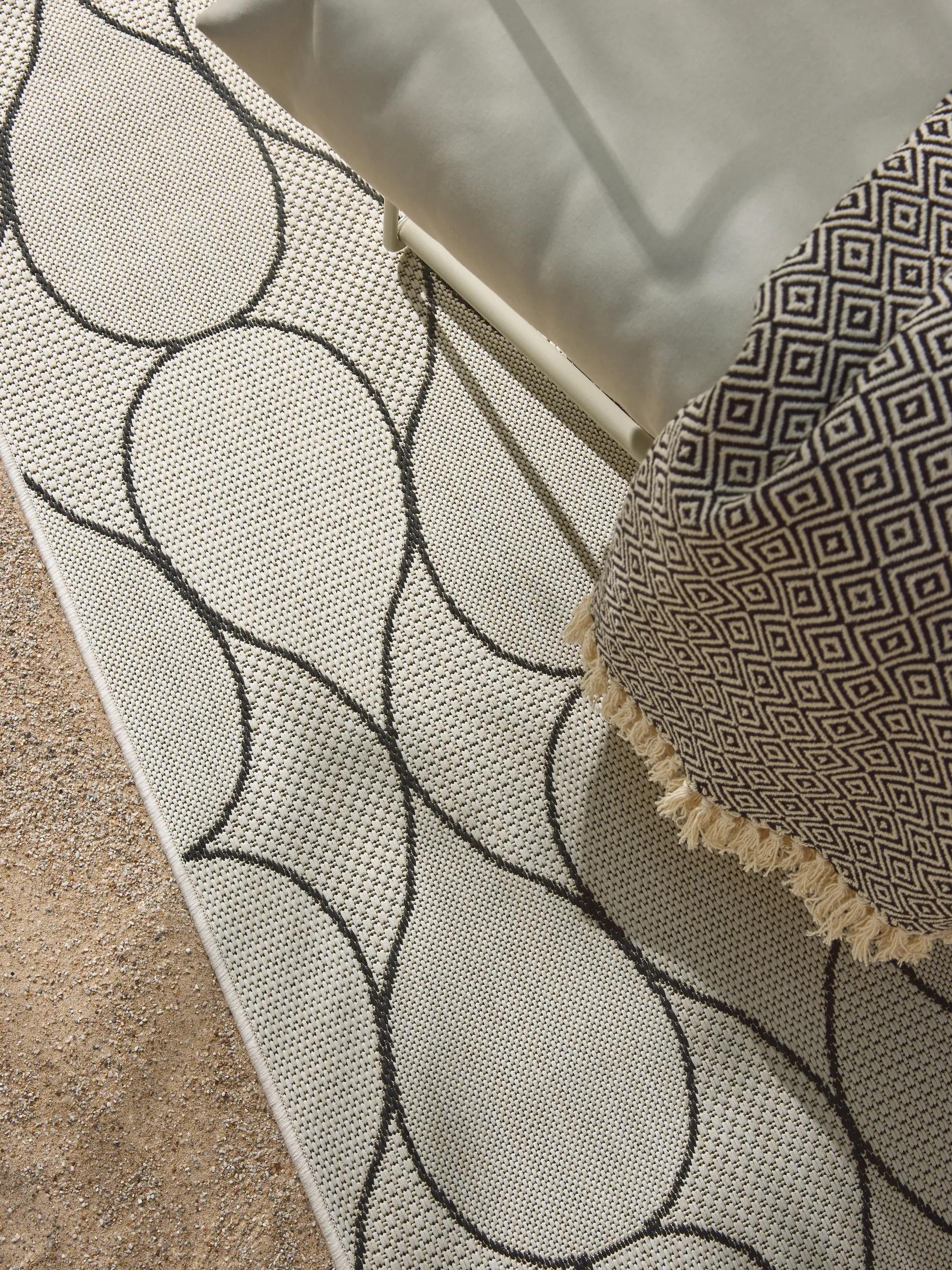 In- & Outdoor Runner Metro White