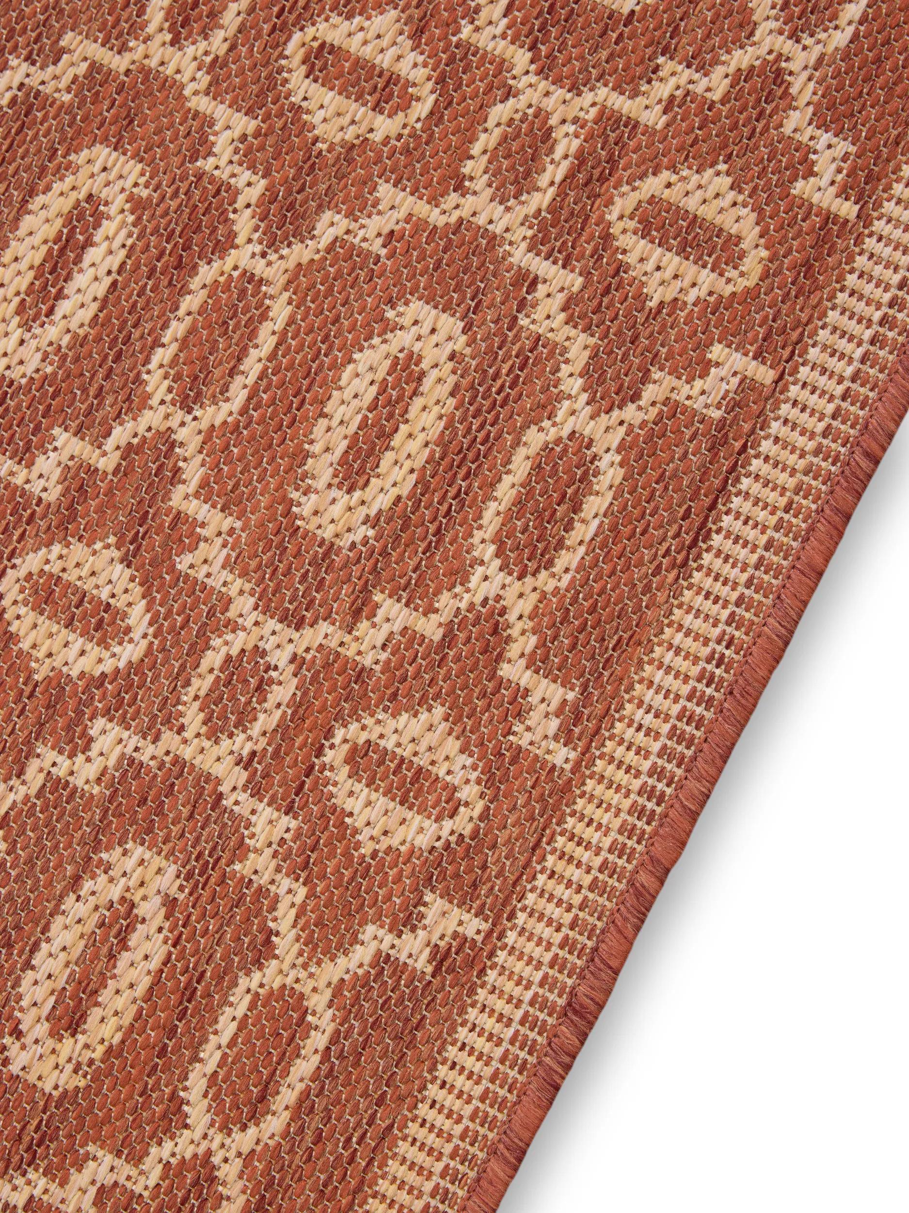 In- & Outdoor Runner Metro Beige/Red