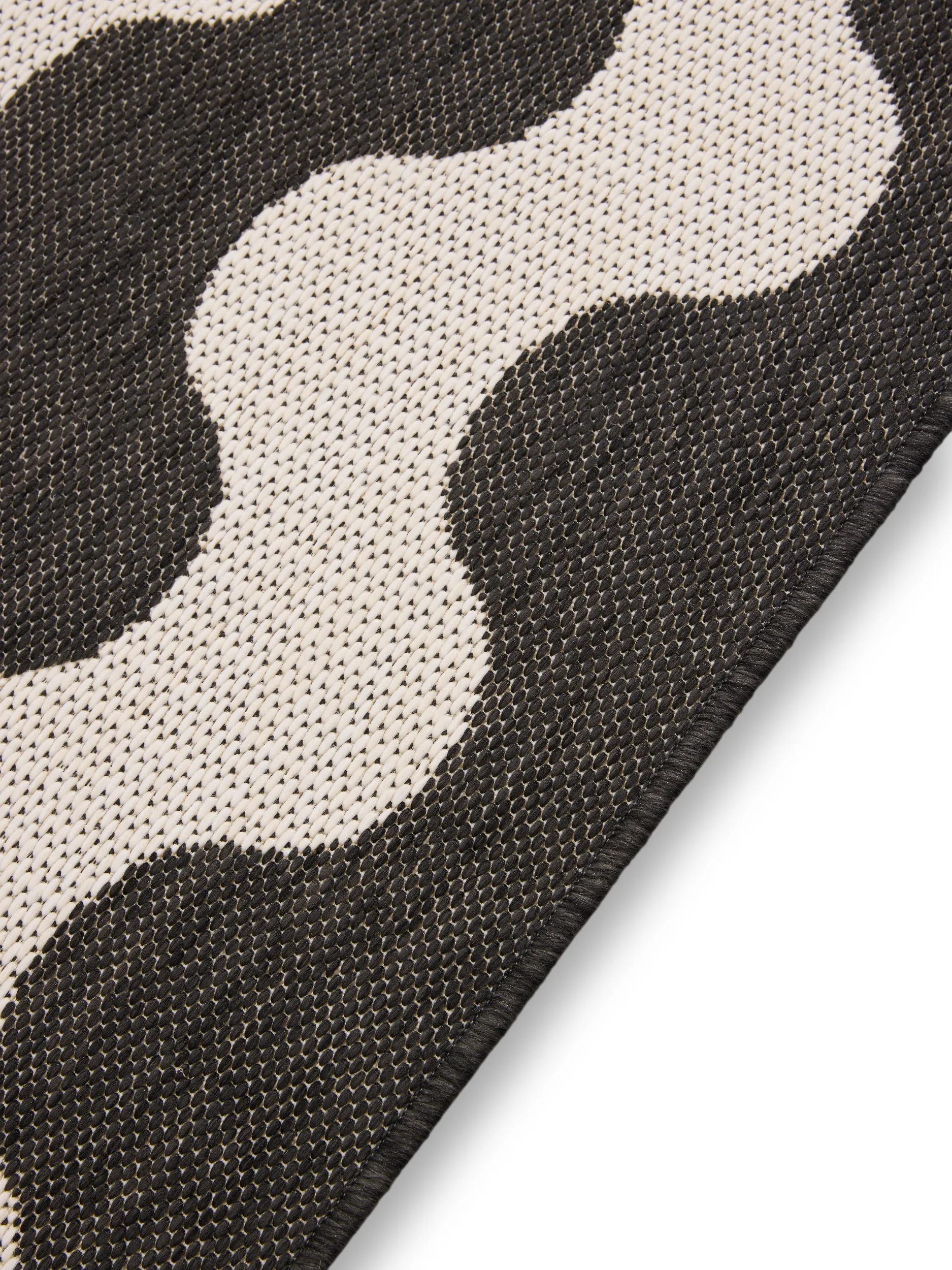 In- & Outdoor Runner Metro Black/White