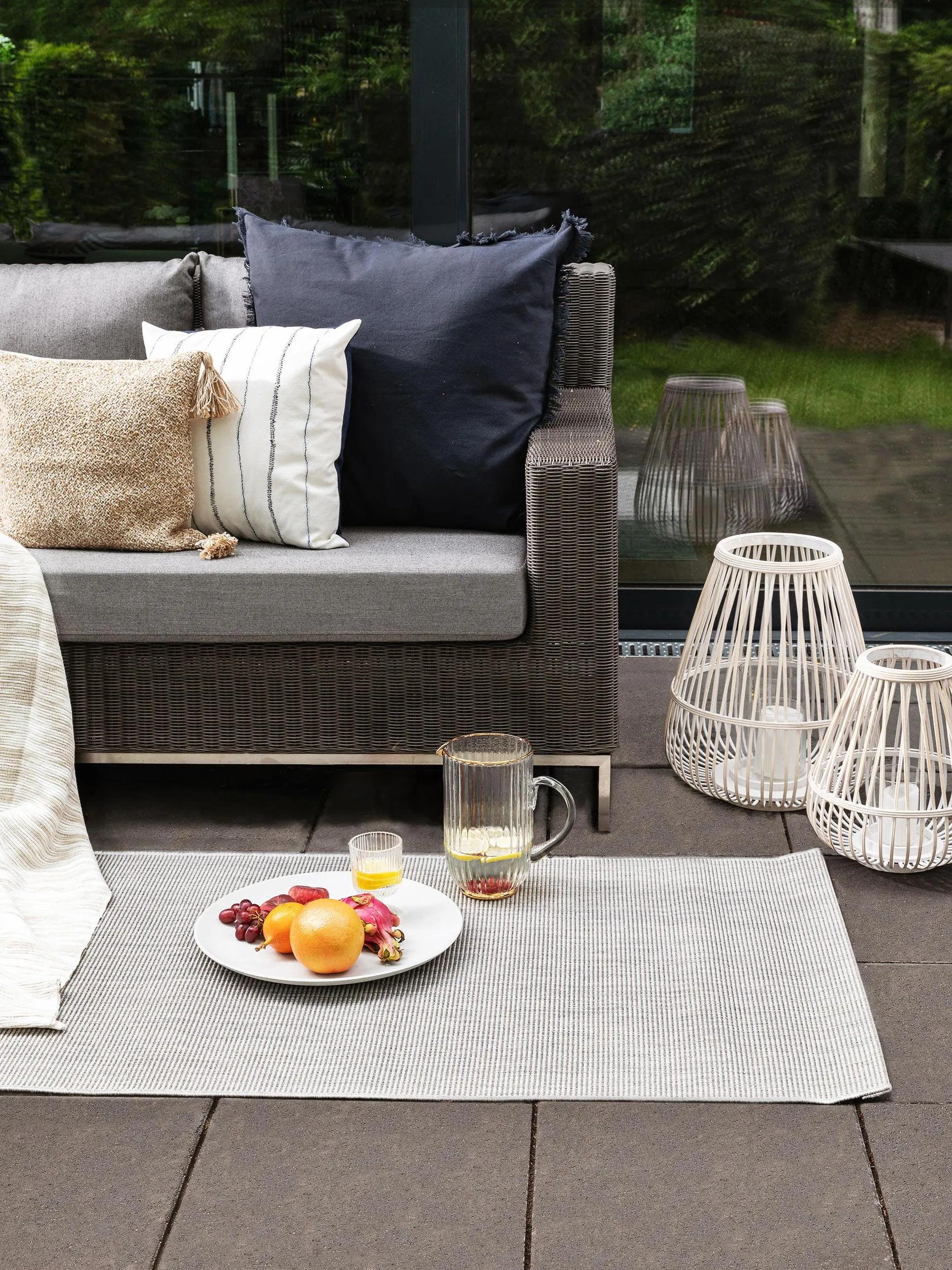 In- & Outdoor Runner Metro Light Grey