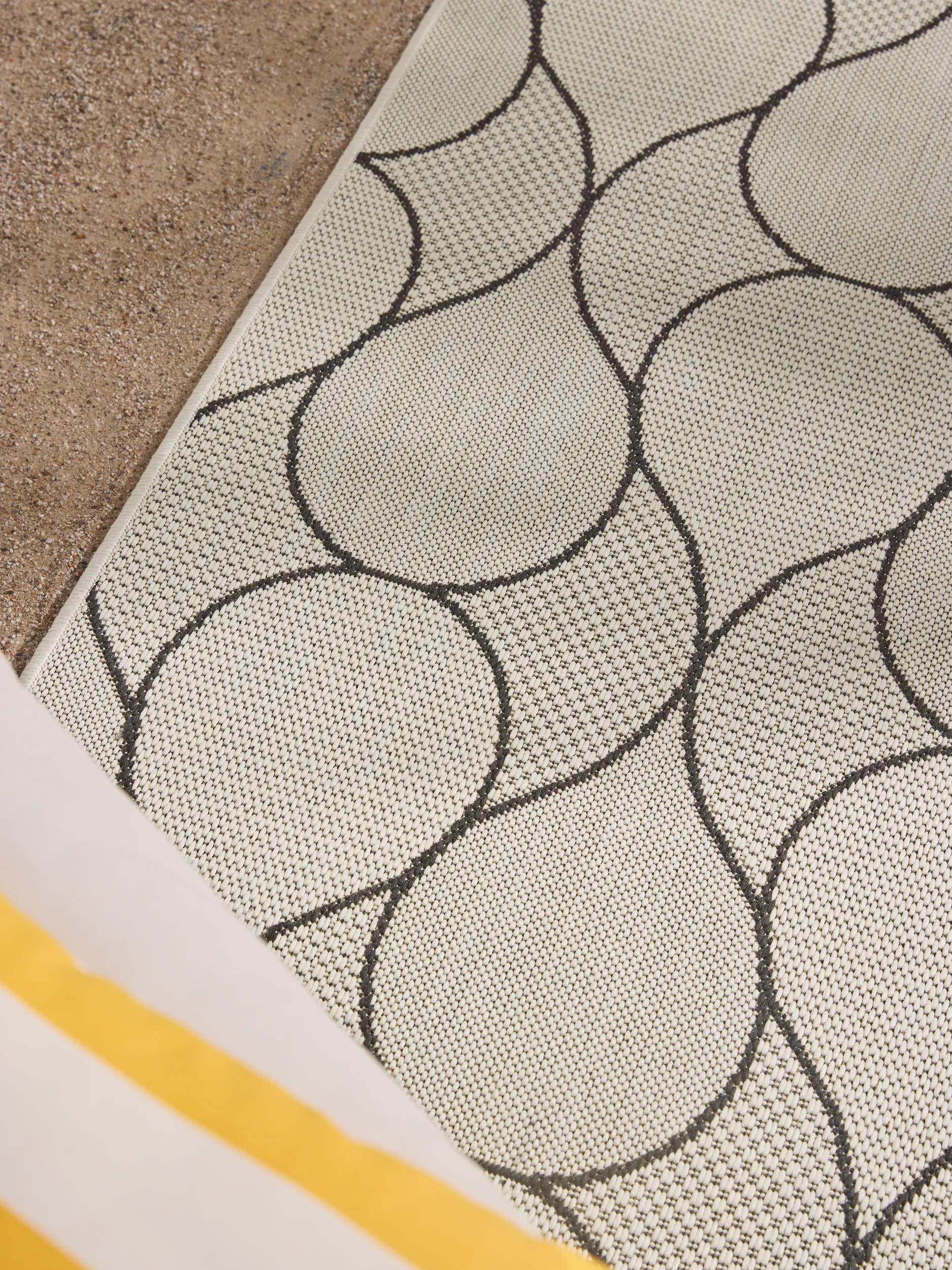 In- & Outdoor Rug Metro White