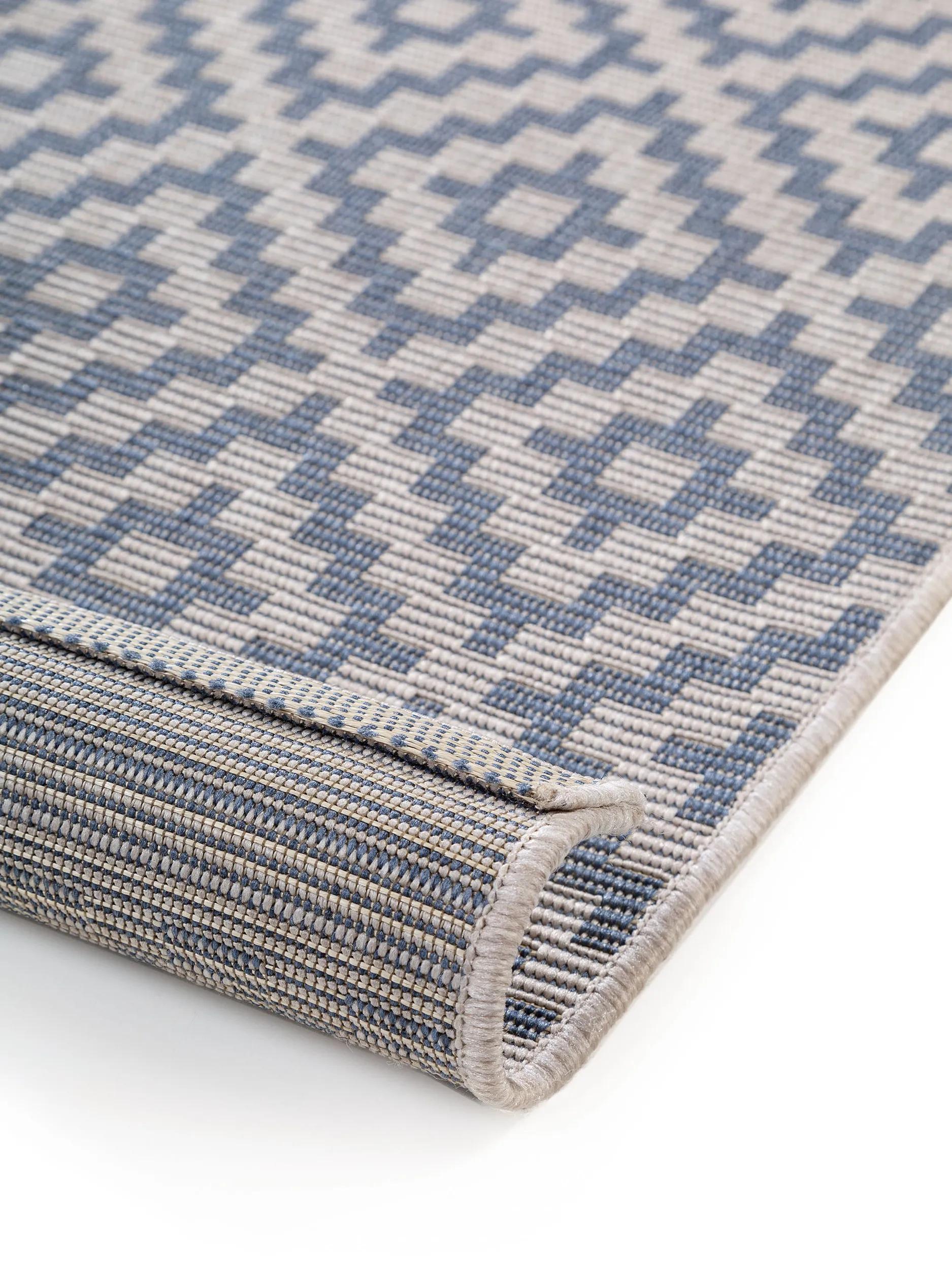 In- & Outdoor Rug Metro Blue