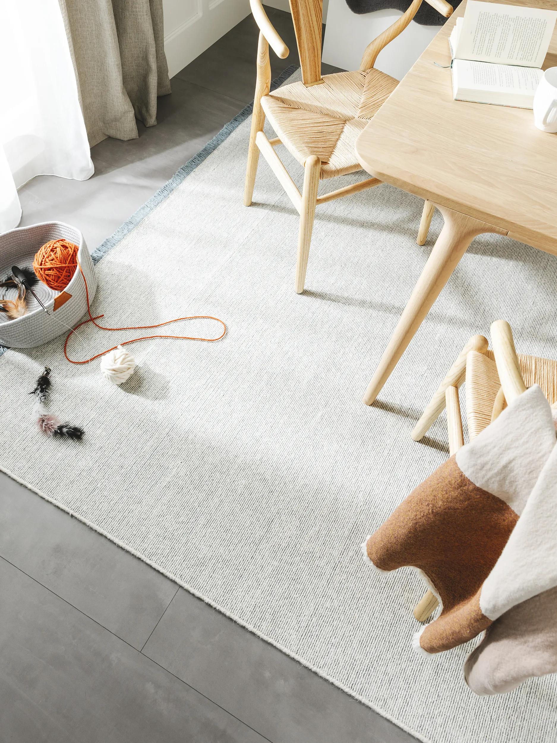 Flat Weave Rug Mia Blue