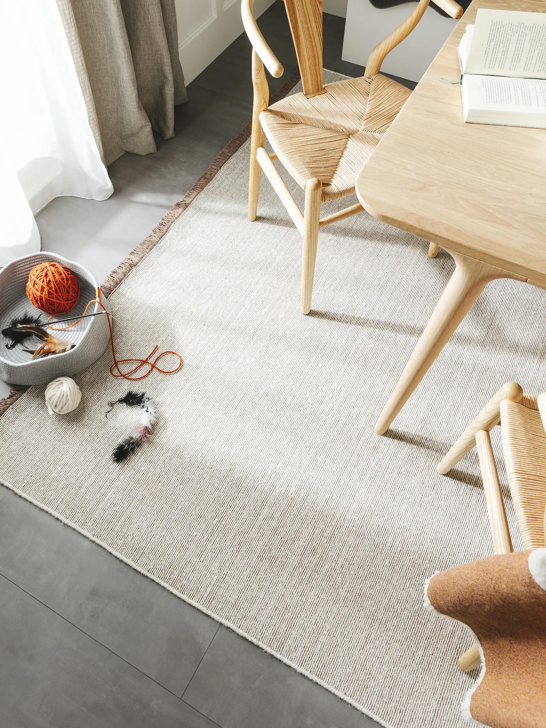 Flat Weave Rug Mia Brown