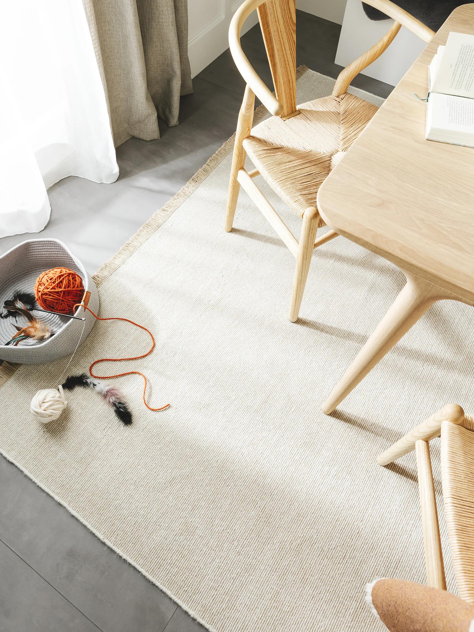 Flat Weave Rug Mia Beige
