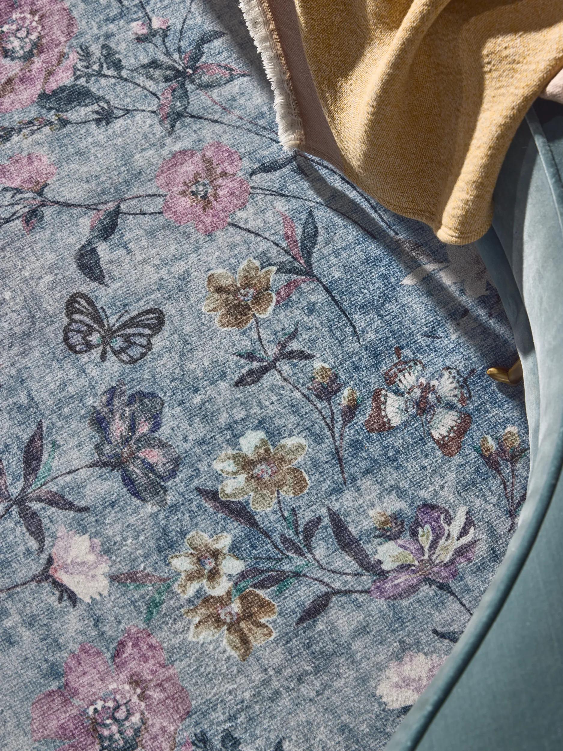 Washable Rug Milly Multicolour/Blue