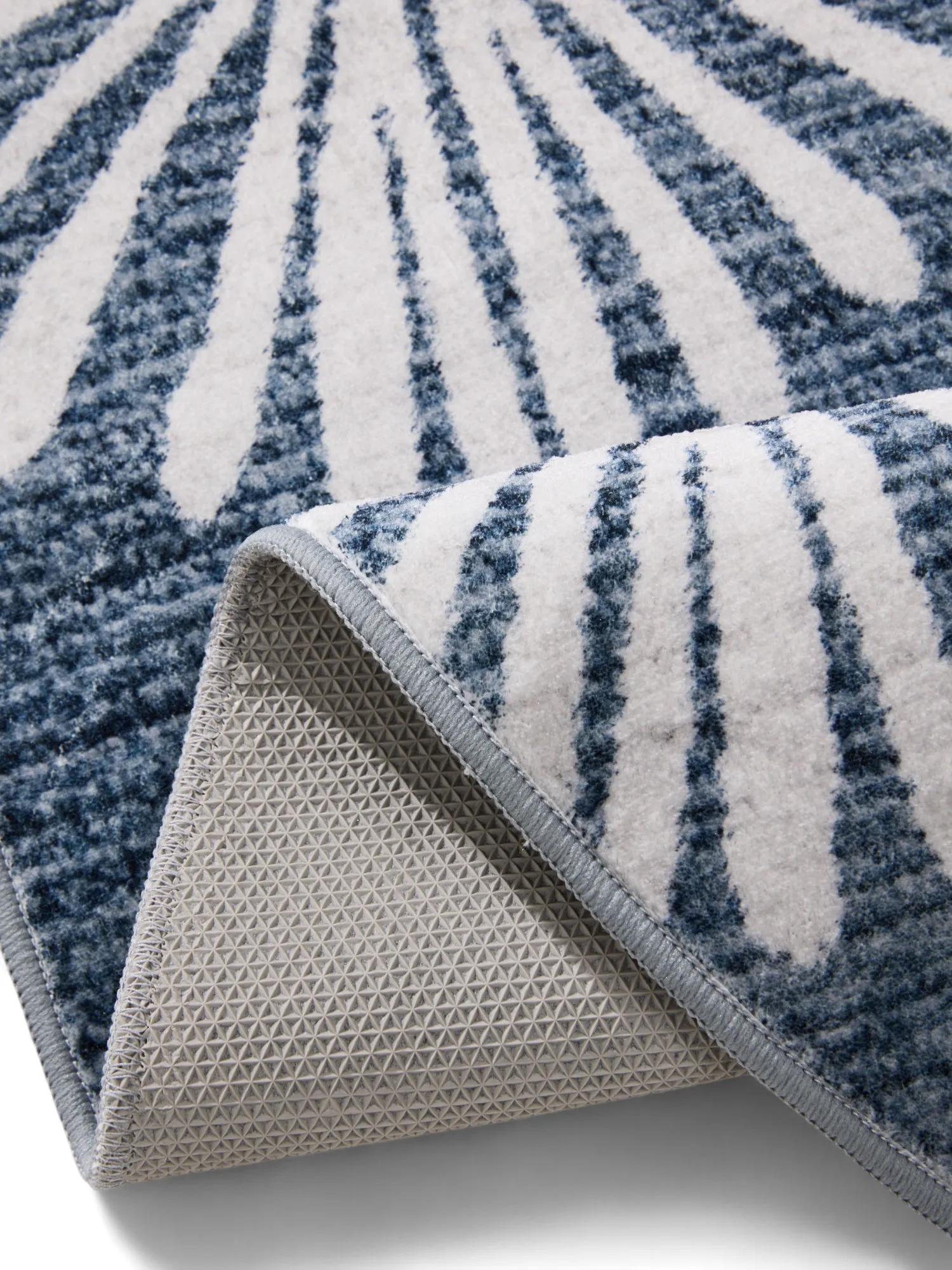 Washable Rug Milly Charcoal/Blue