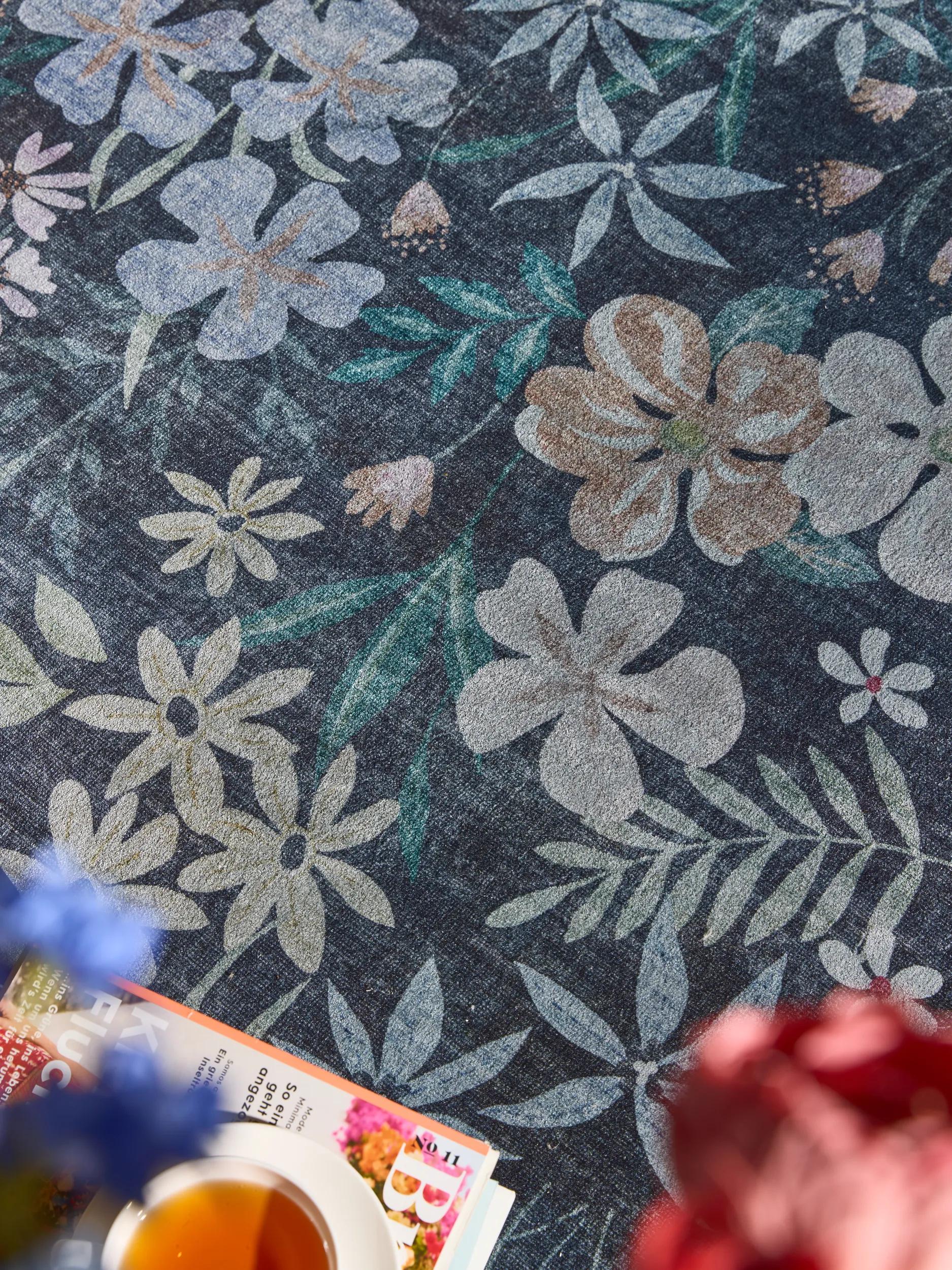 Washable Rug Milly Multicolour/Black