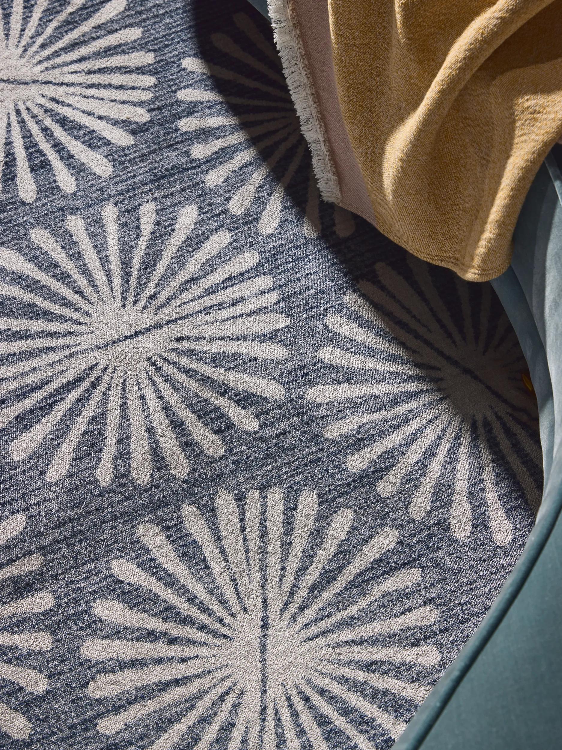 Washable Rug Milly Charcoal/Blue