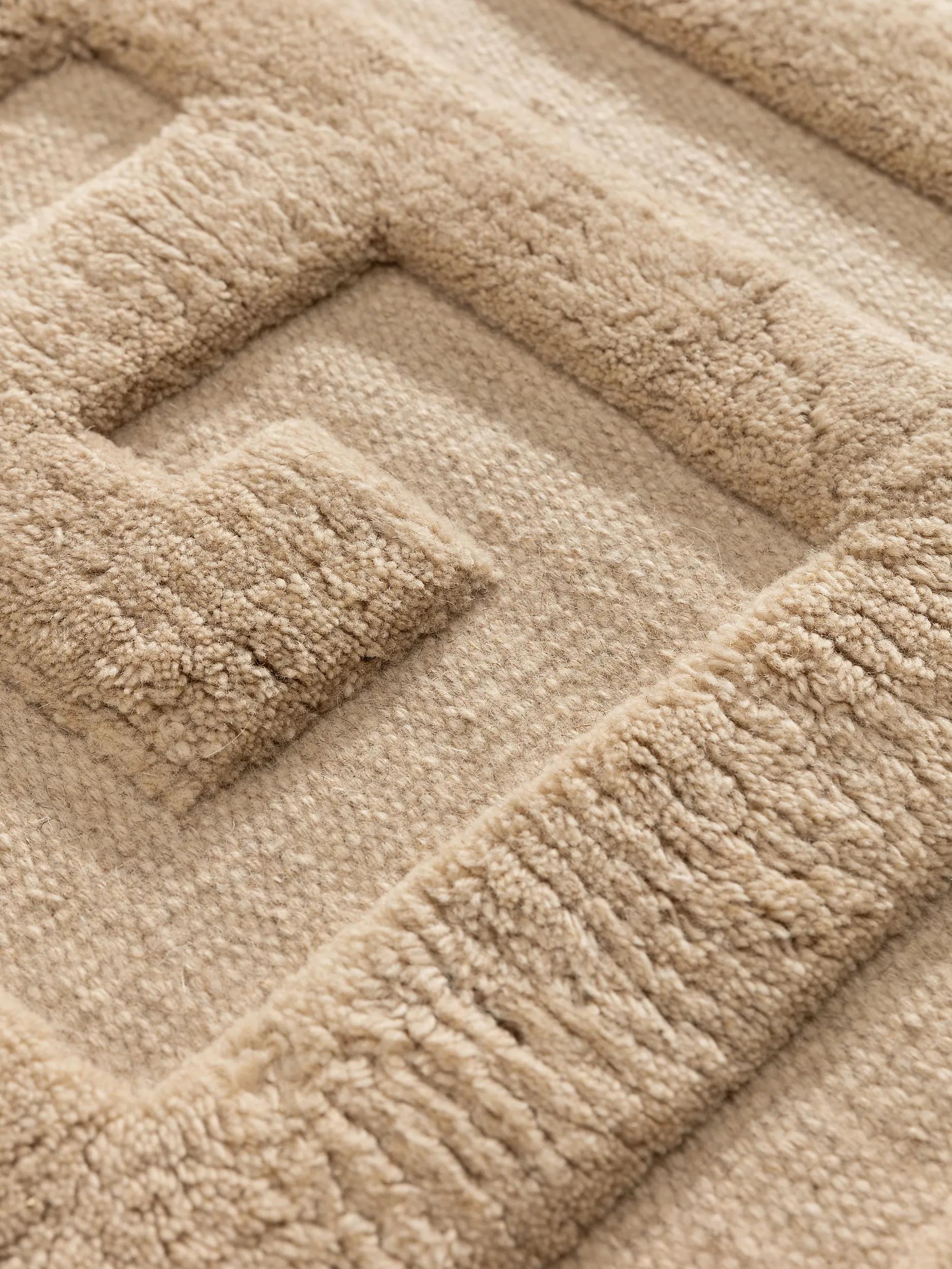 Wool Rug Minos Beige