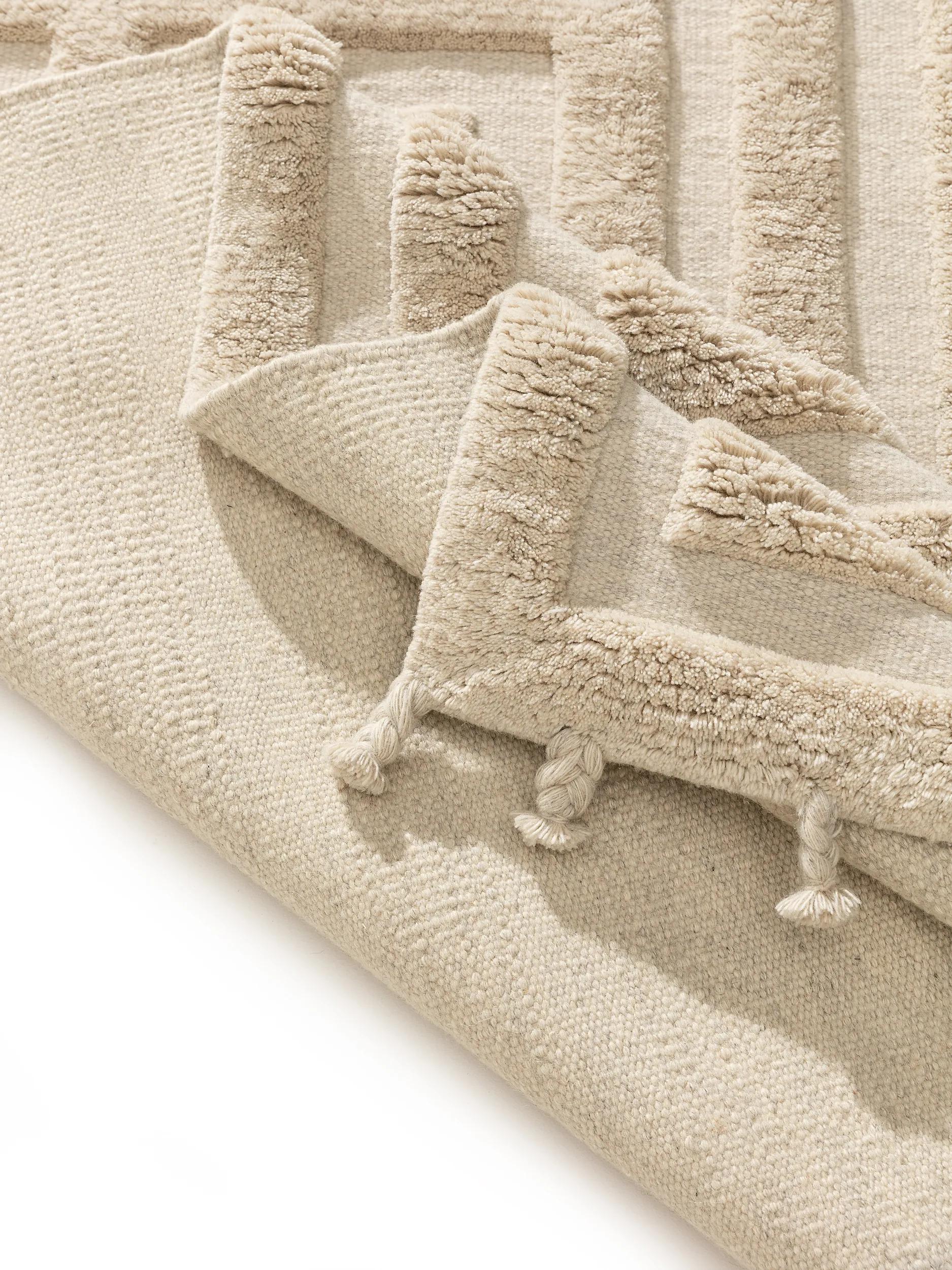 Wool Rug Minos Cream