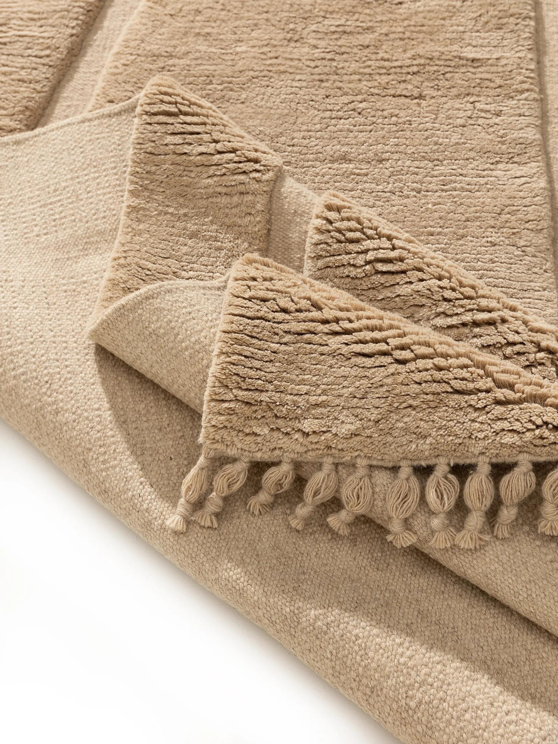 Wool Rug Minos Beige