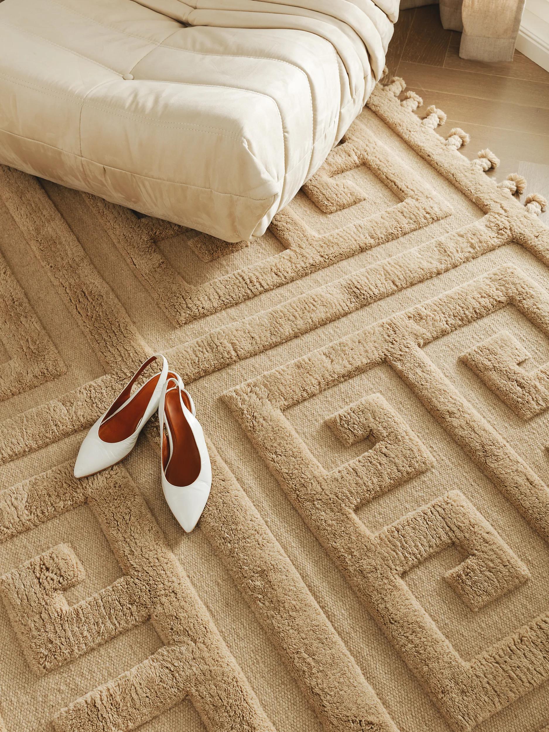 Wool Rug Minos Beige