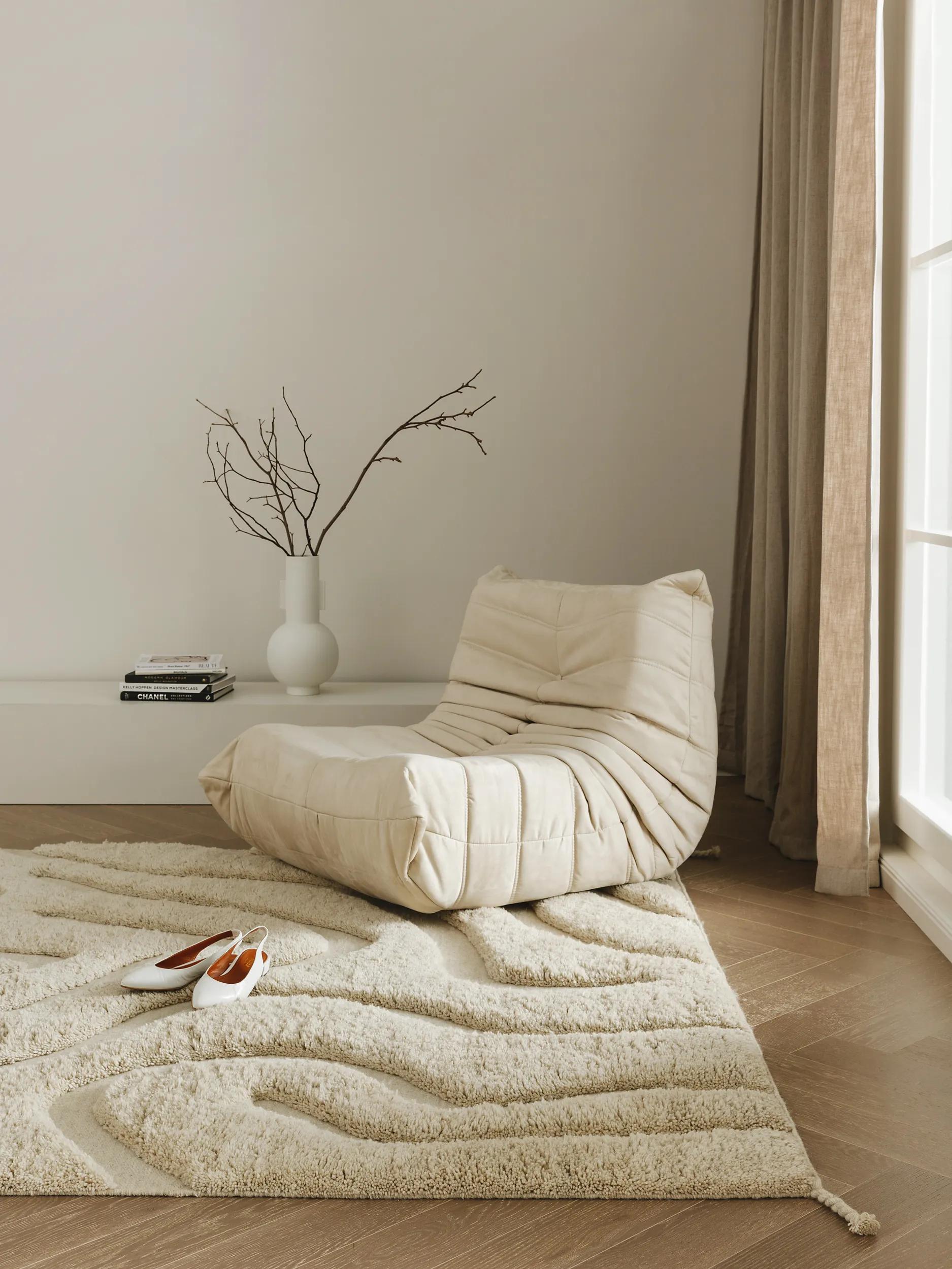 Wool Rug Minos Cream