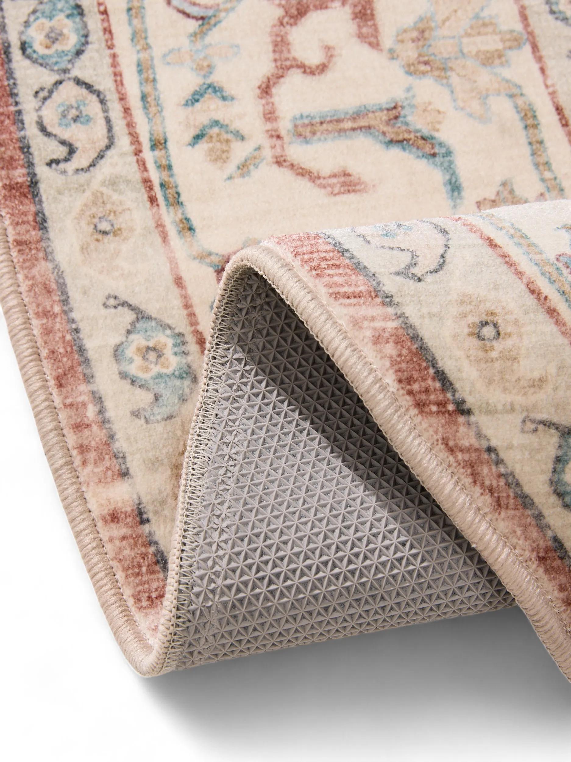 Washable Rug Miray Multicolour/Red