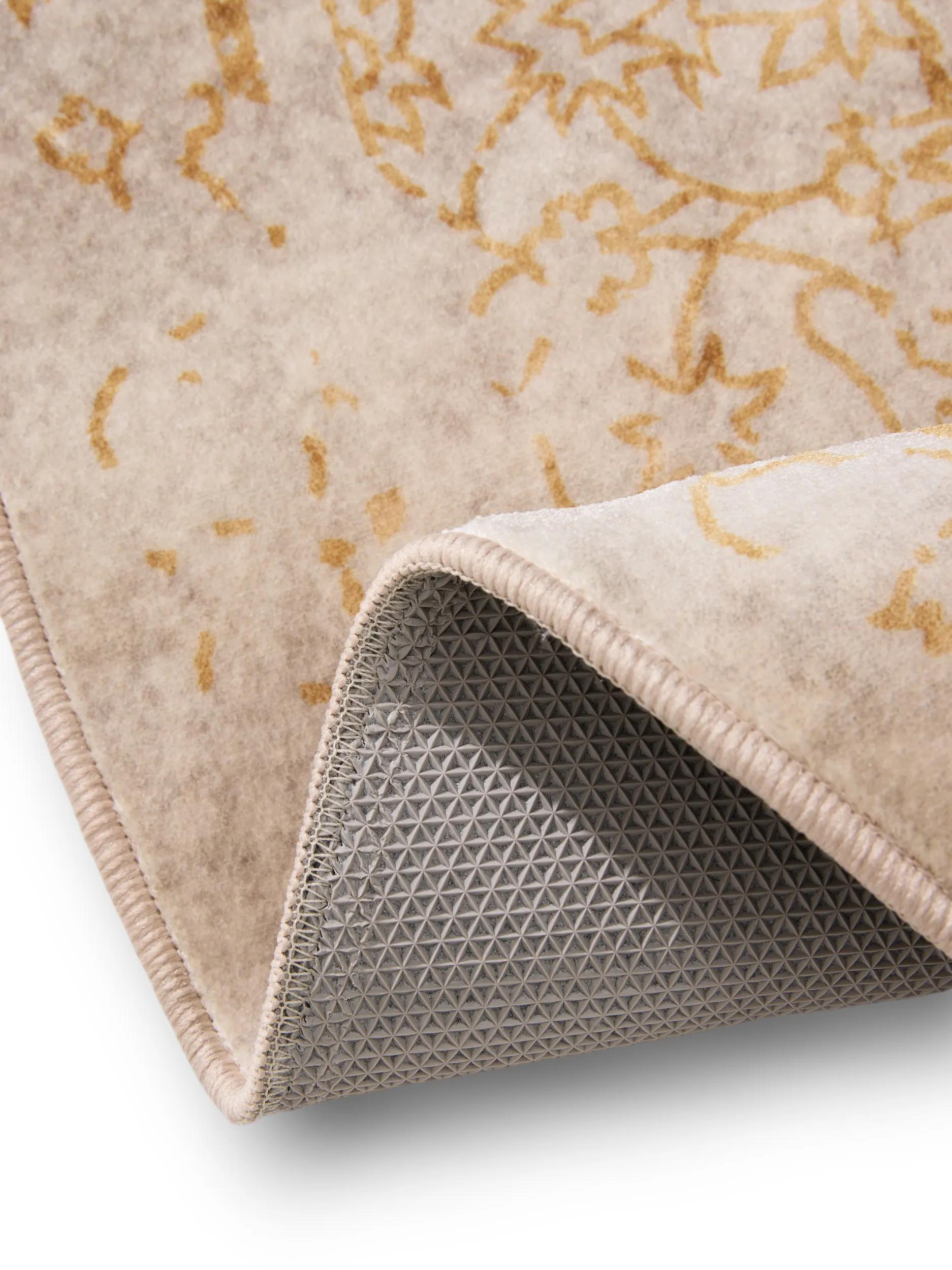 Washable Rug Miray Beige/Yellow